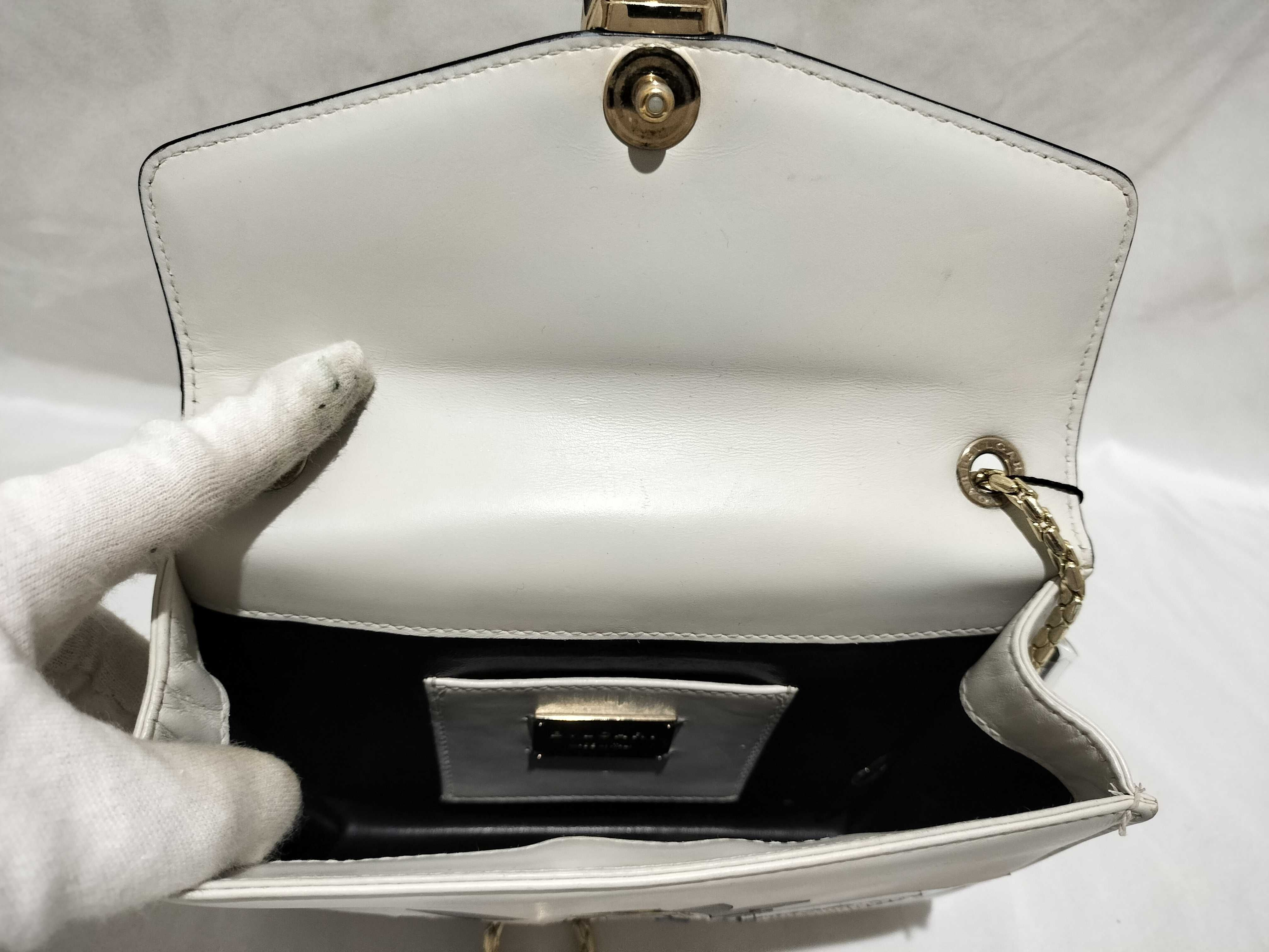 Serpenti Forever Flora Chain Shoulder Bag — view 12
