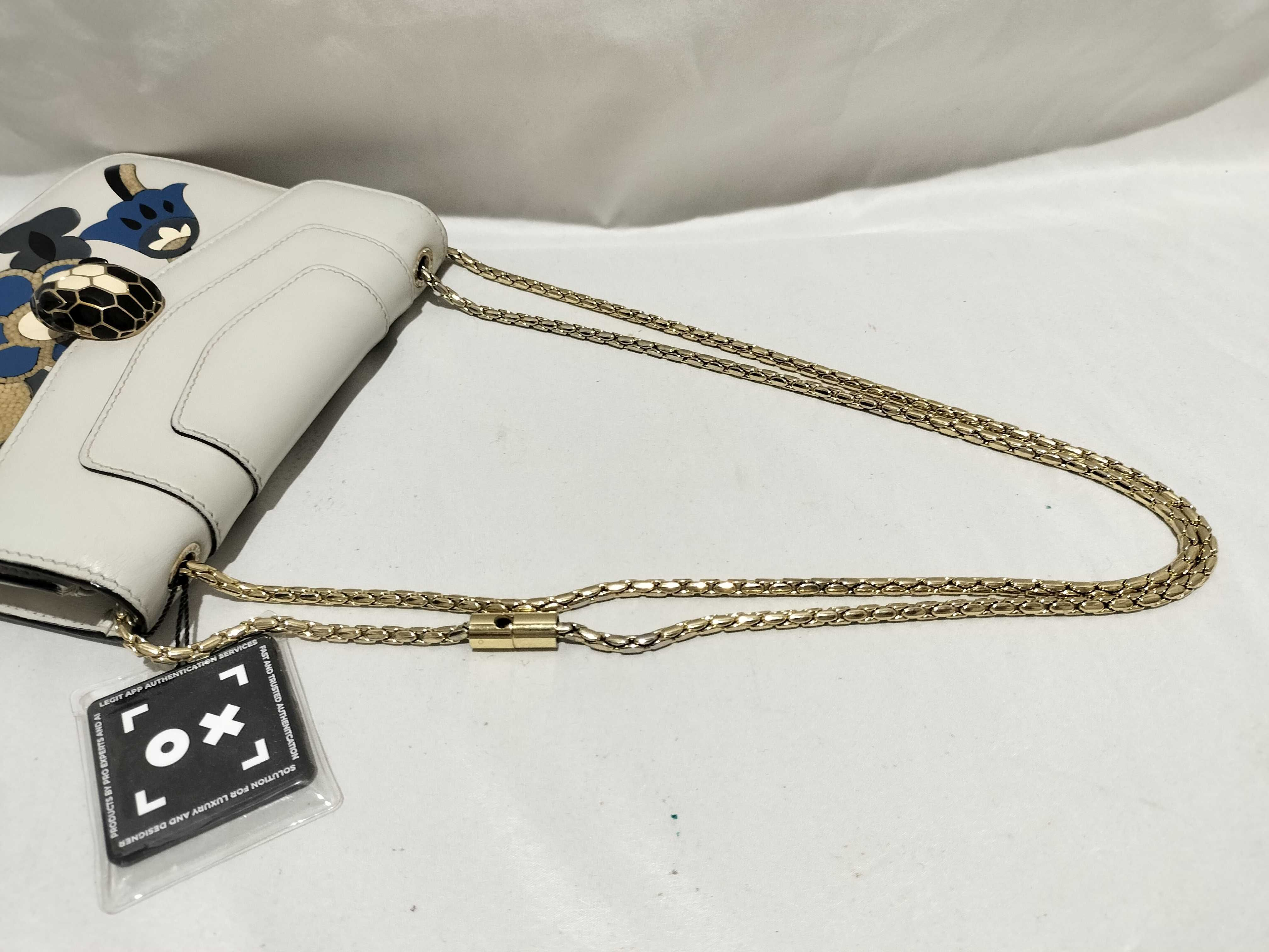 Serpenti Forever Flora Chain Shoulder Bag — view 5