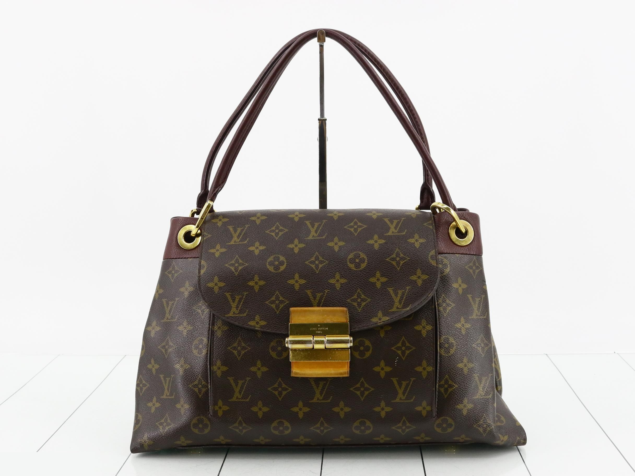 Olympe Monogram x Ketch Monogram Canvas x Calf Leather Handbag