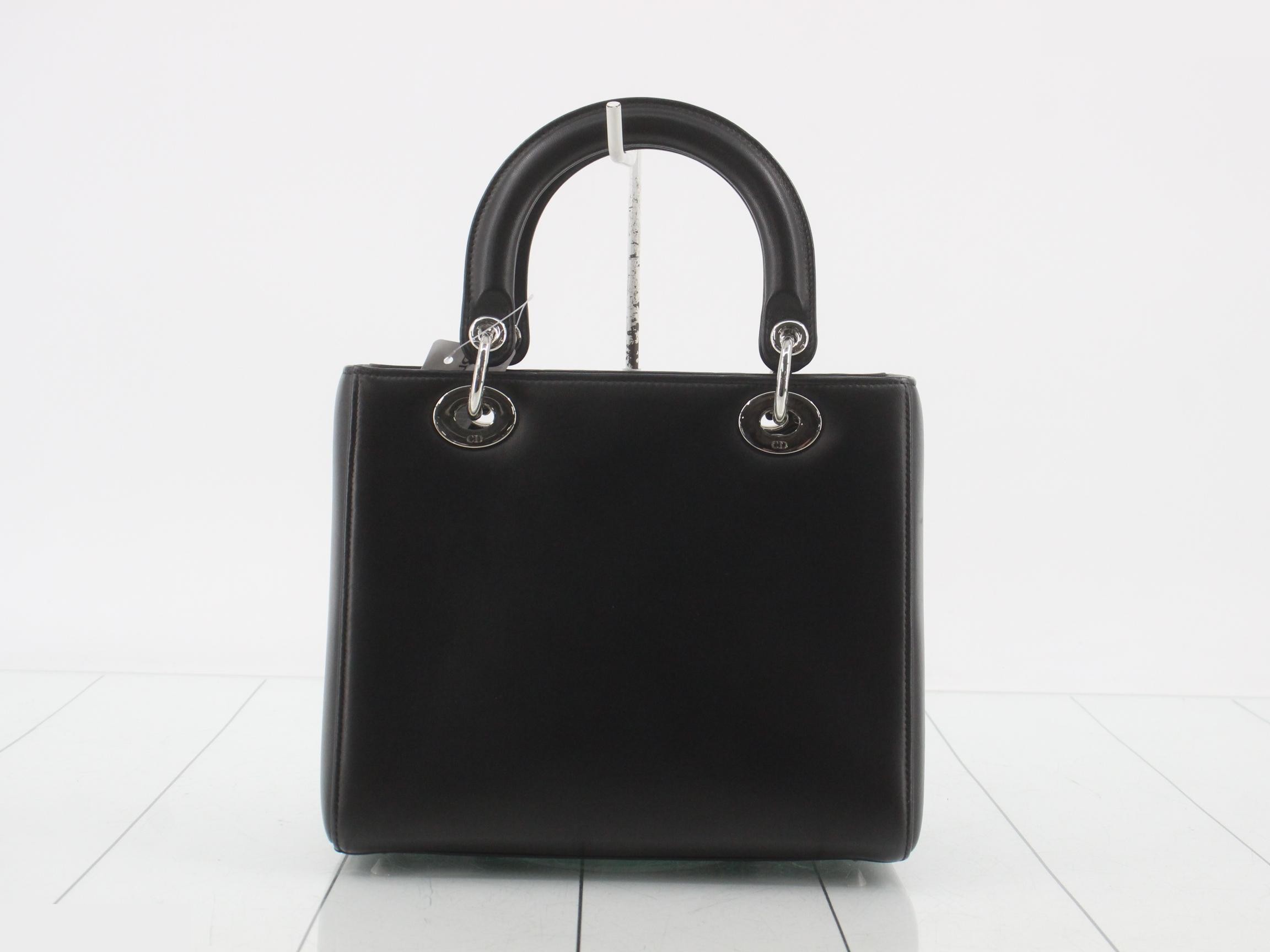 Lady Dior Leather Bijou 2-Way Handbag — view 2