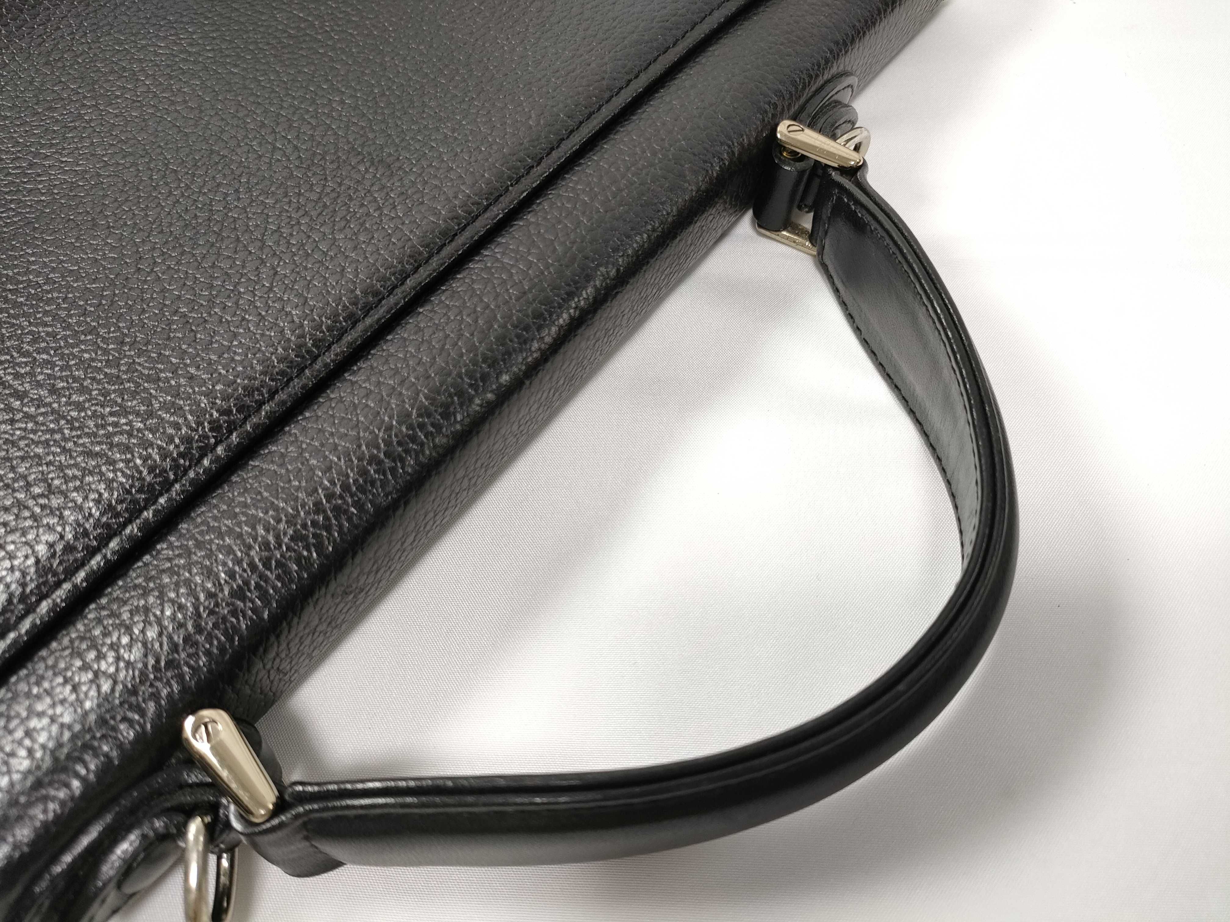 Briefcase Leather Nova Check Handbag — view 6