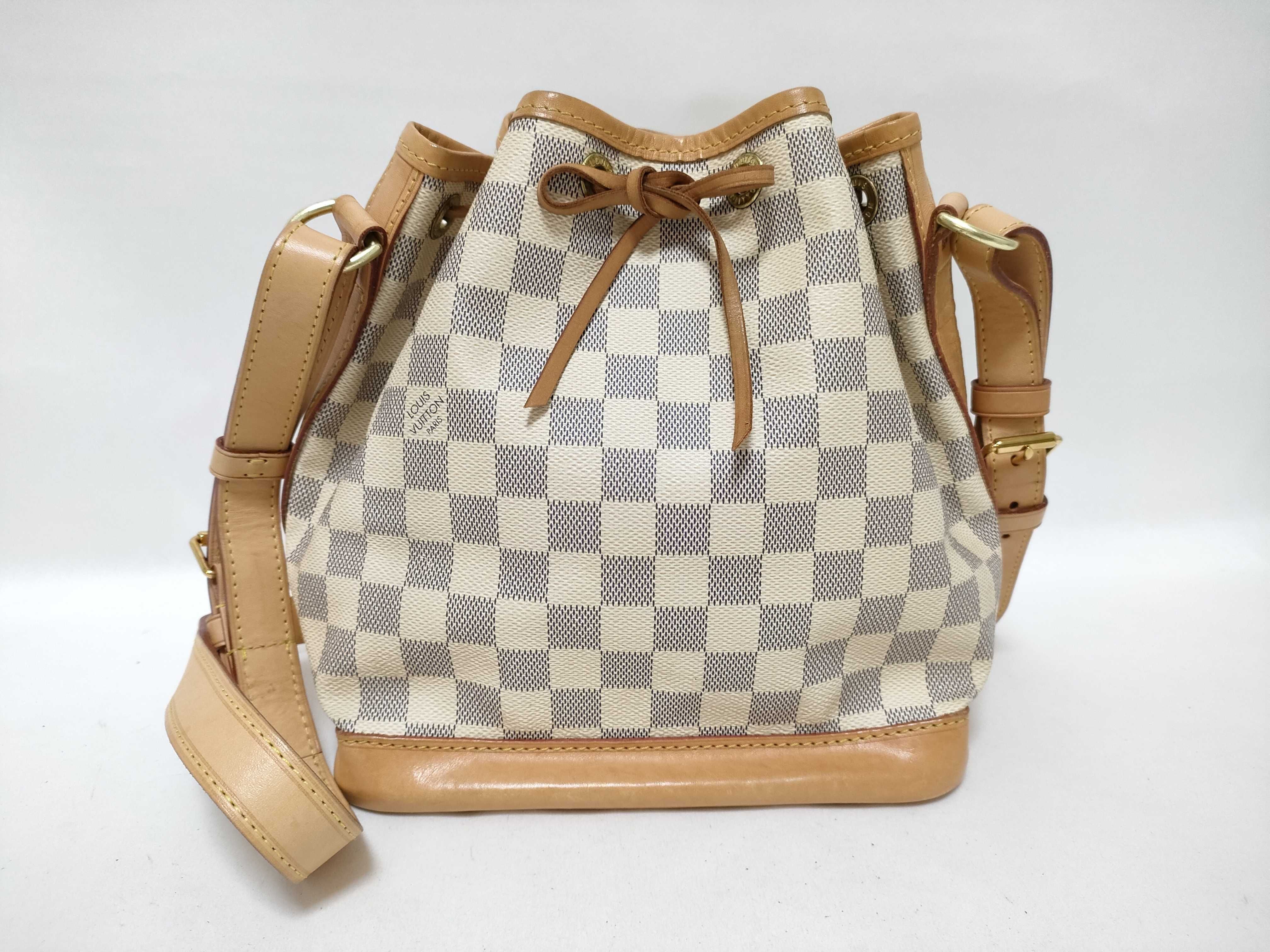 Damier Azur Louis Vuitton Damier Bucket Shoulder Bag
