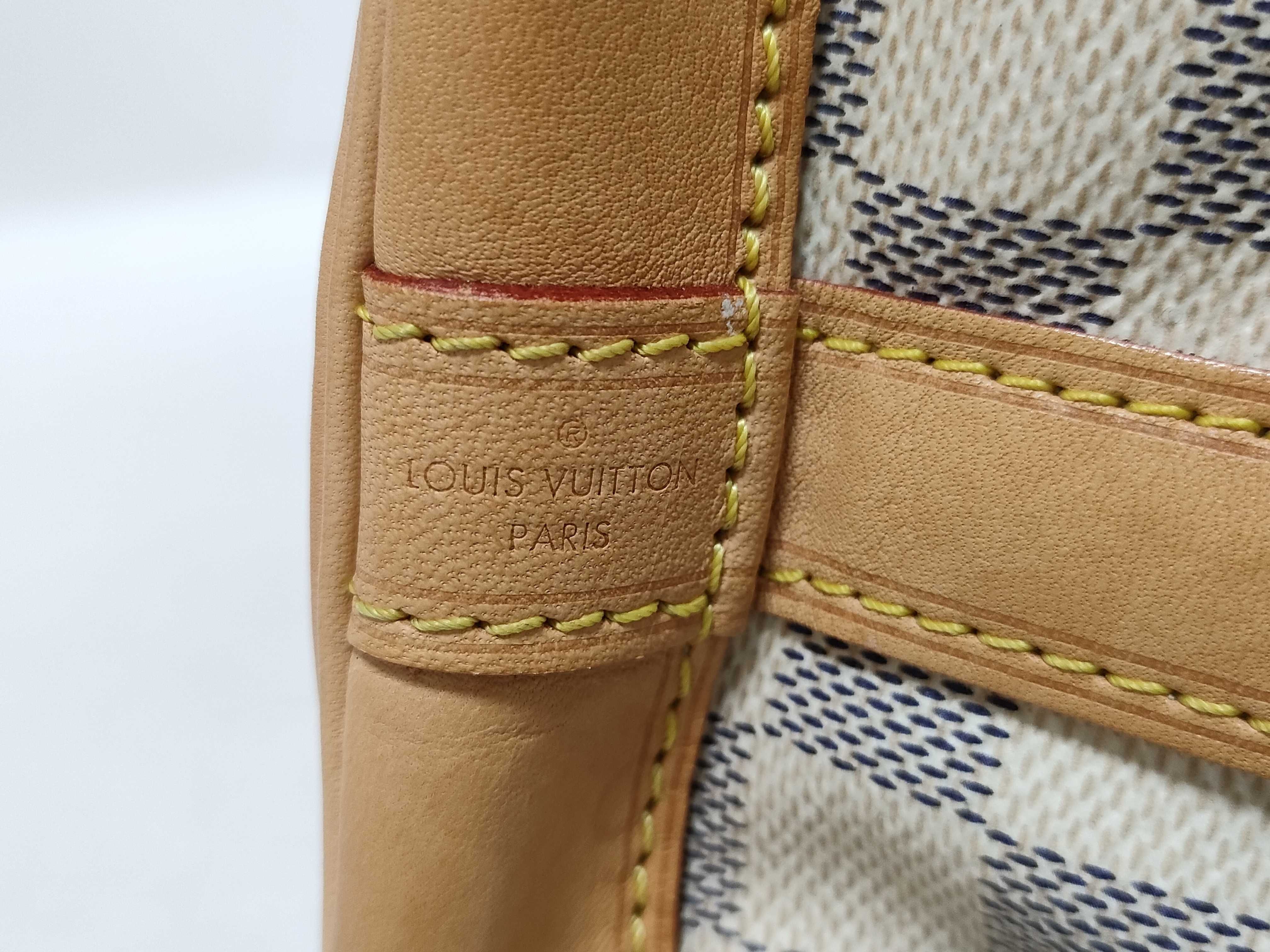 Damier Azur Louis Vuitton Damier Bucket Shoulder Bag — view 10