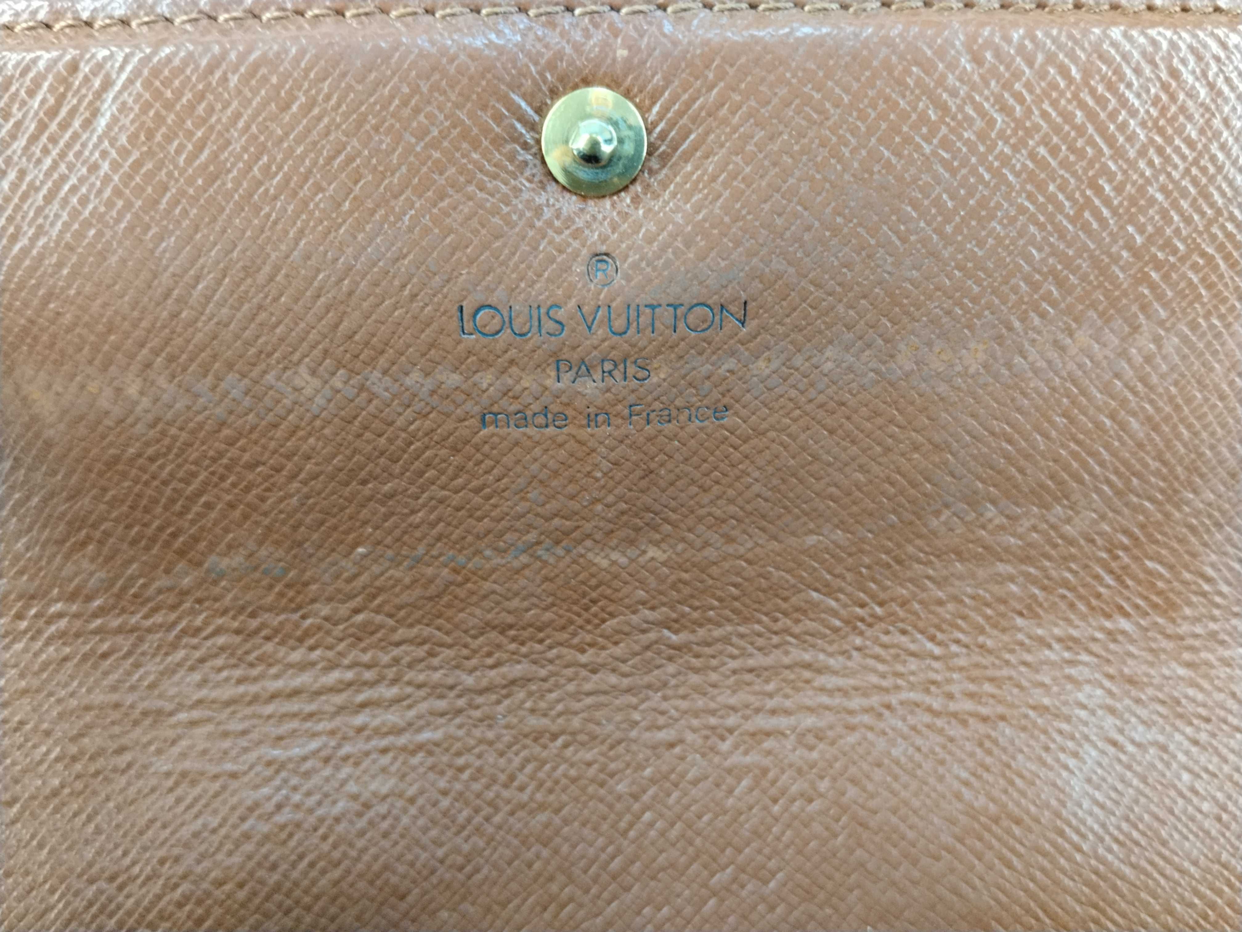 Monogram Louis Vuitton Monogram Long Wallet — view 14