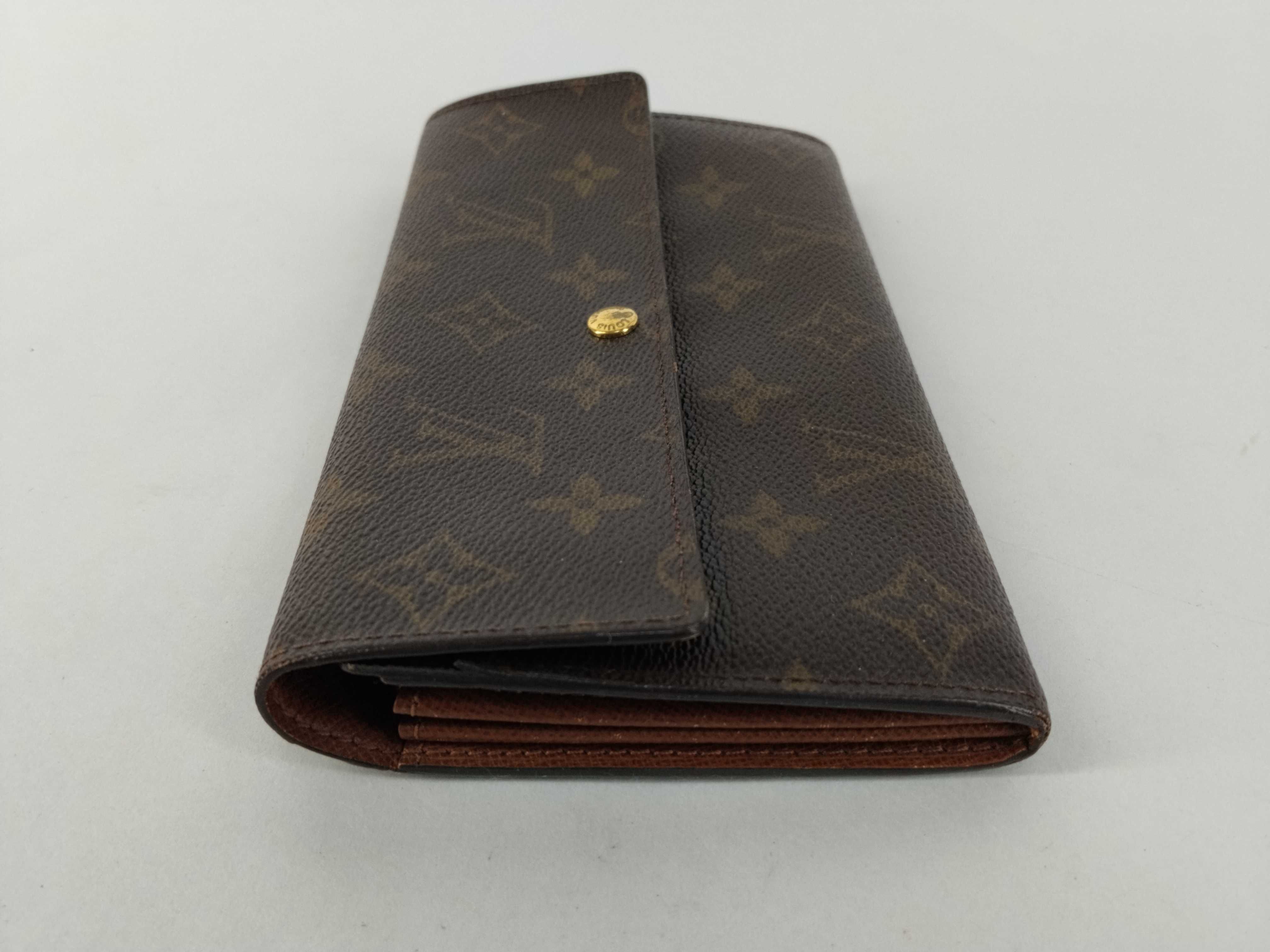 Monogram Louis Vuitton Monogram Long Wallet — view 6