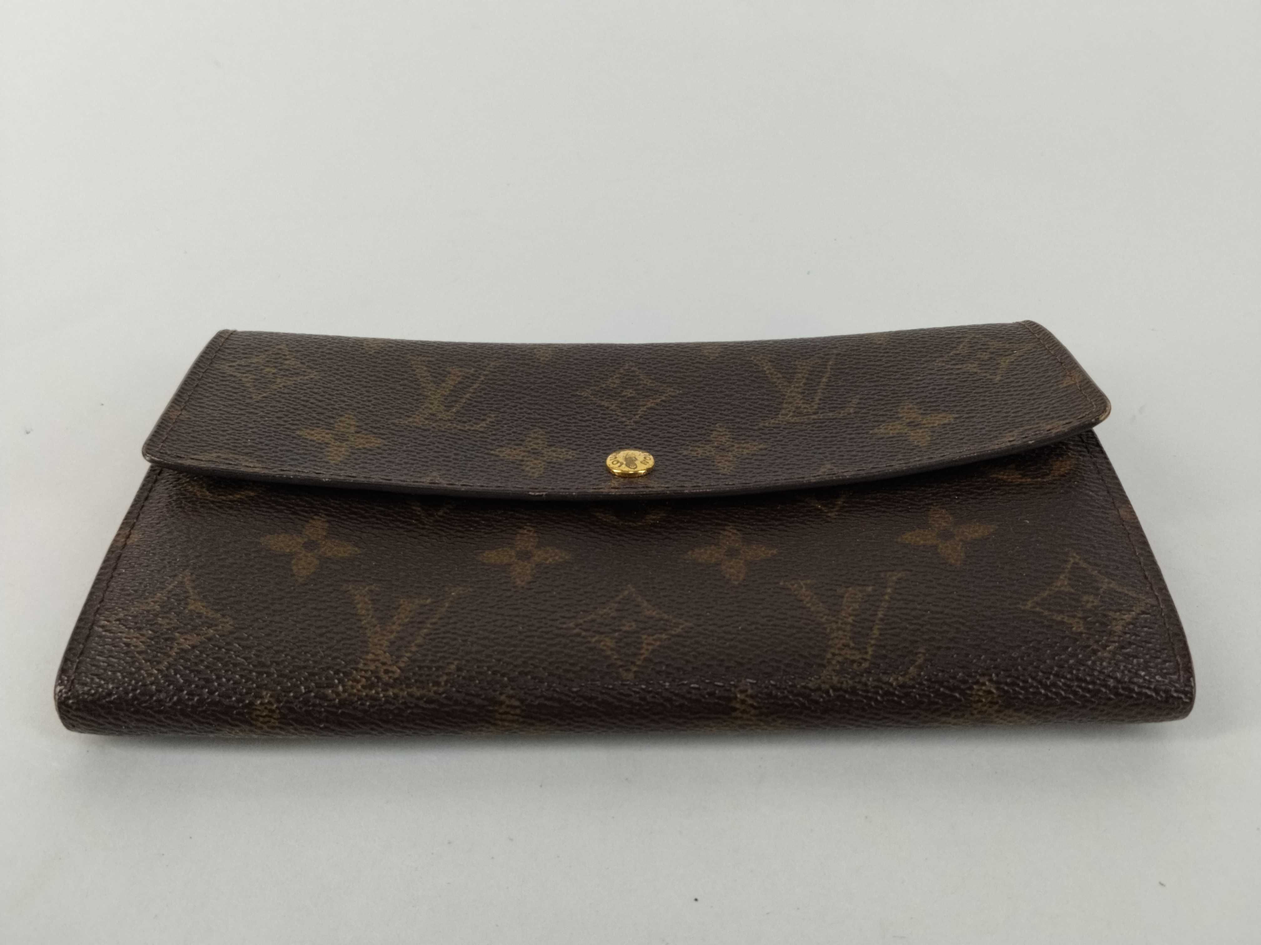 Monogram Louis Vuitton Monogram Long Wallet — view 7