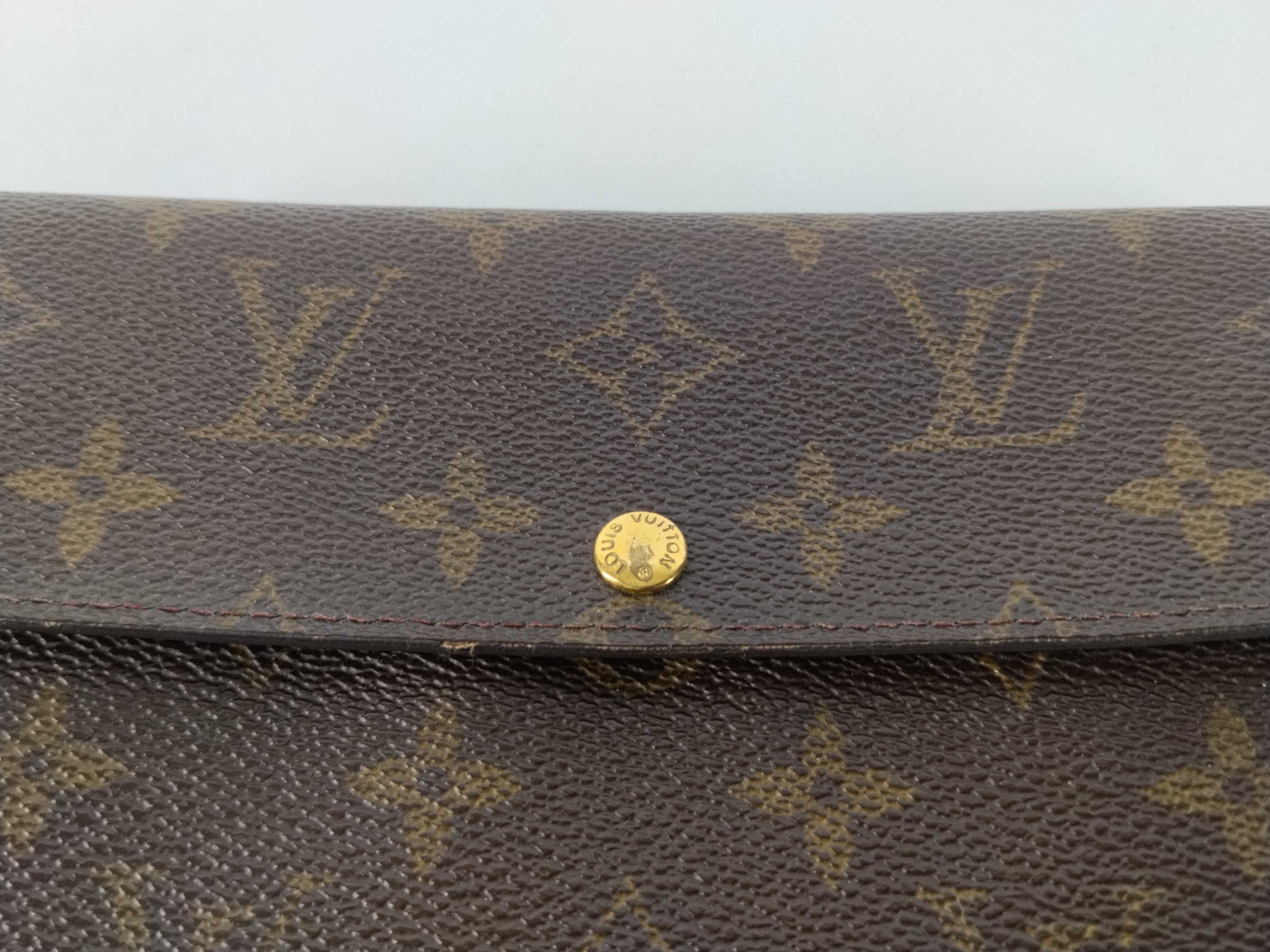 Monogram Louis Vuitton Monogram Long Wallet — view 8