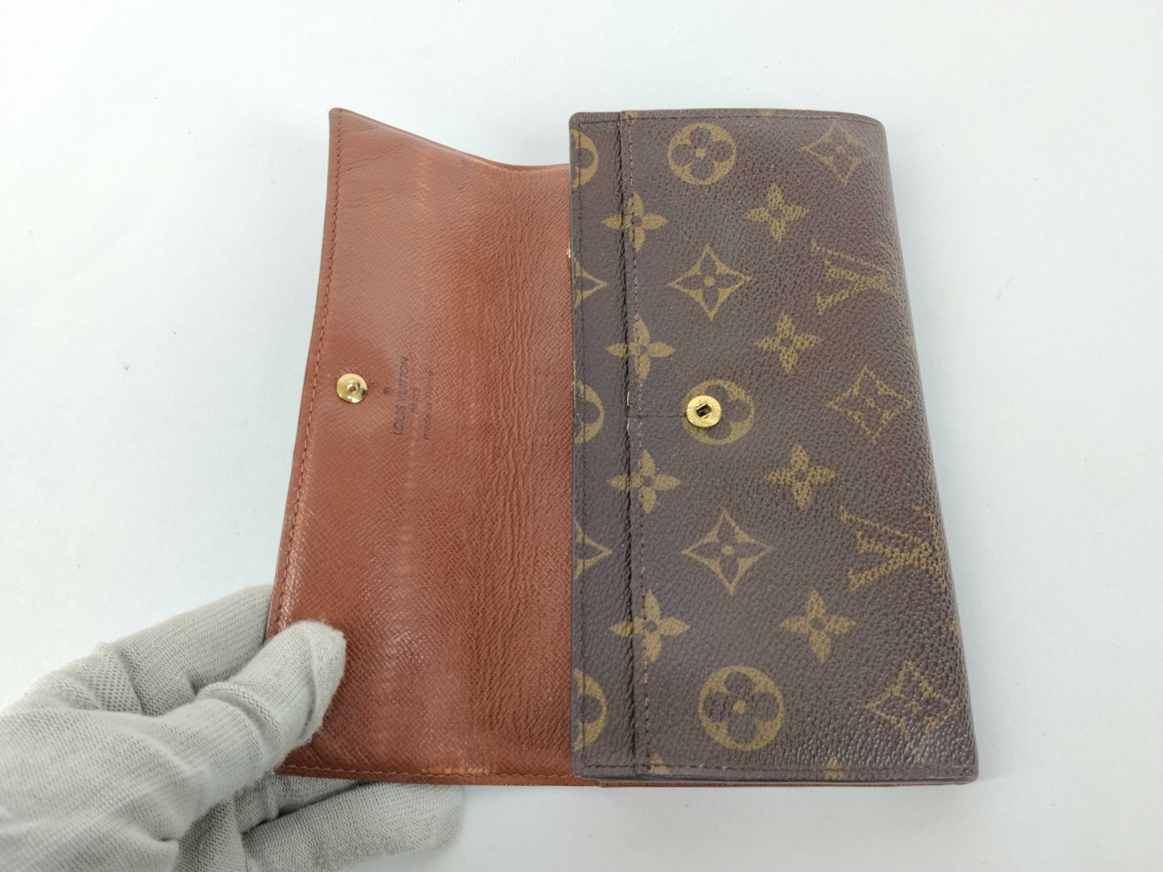 Monogram Louis Vuitton Monogram Long Wallet — view 9