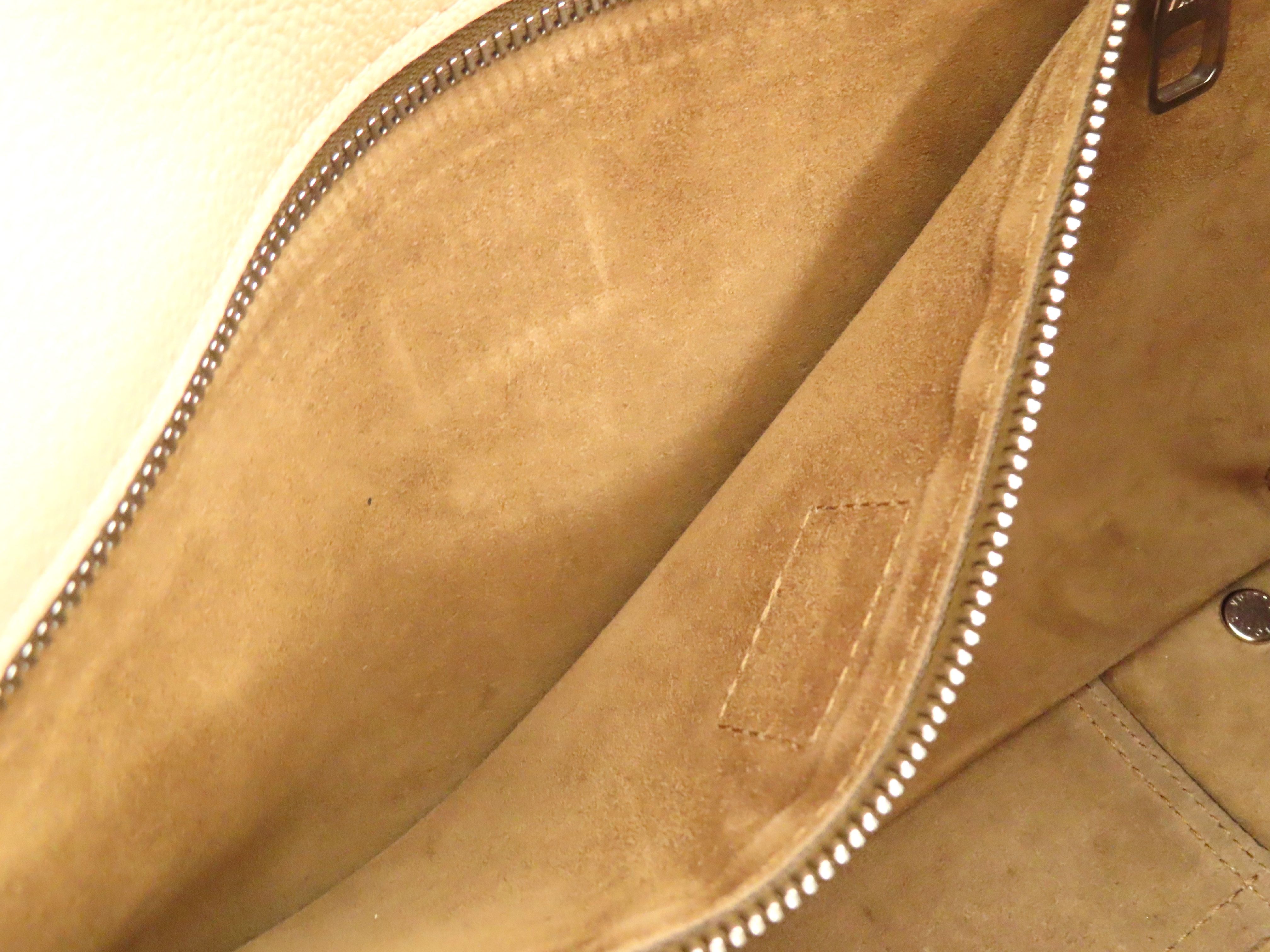 Monogram Velour Tote WPM M94483 Beige Tote Bag — view 11