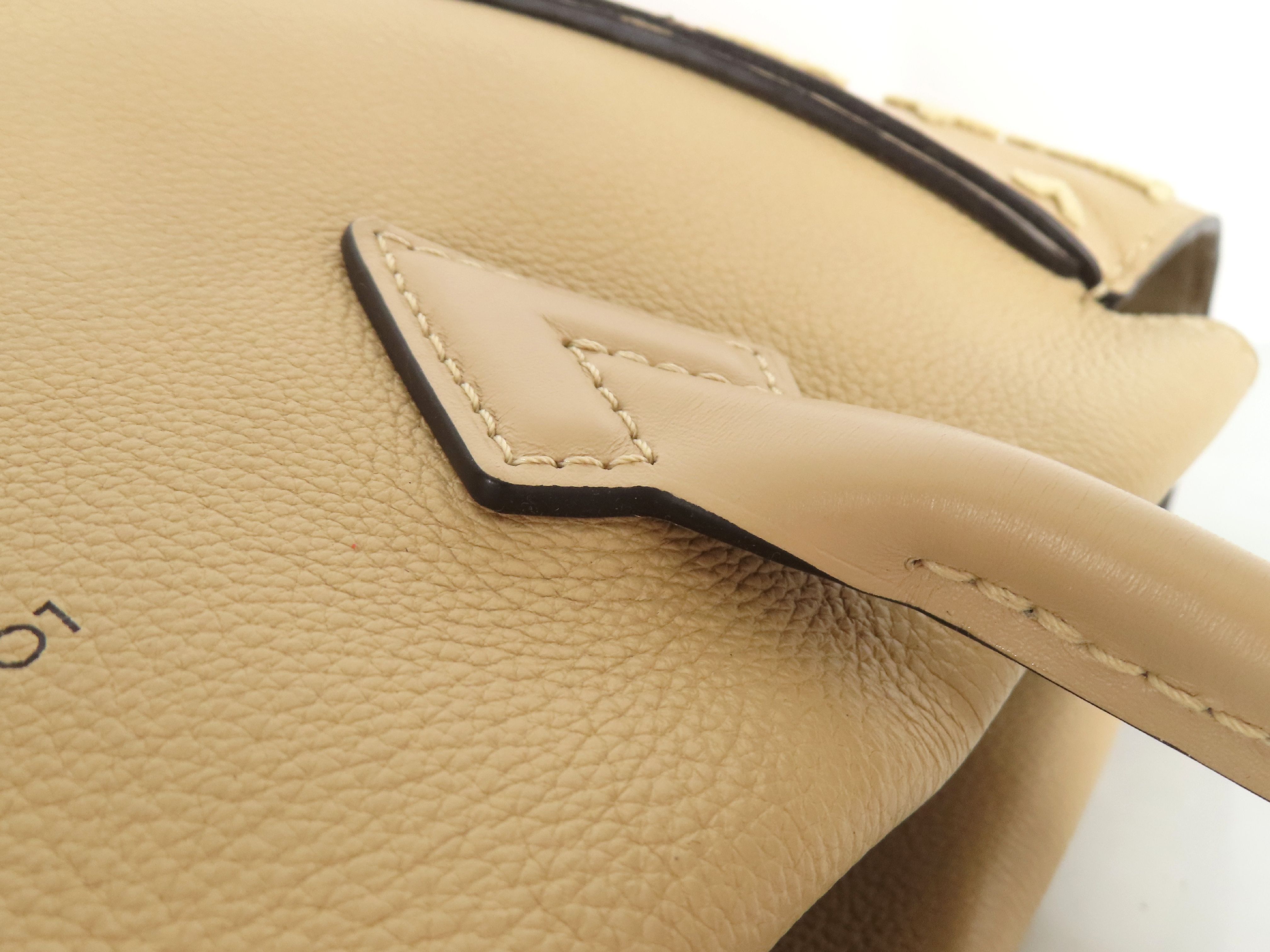 Monogram Velour Tote WPM M94483 Beige Tote Bag — view 5