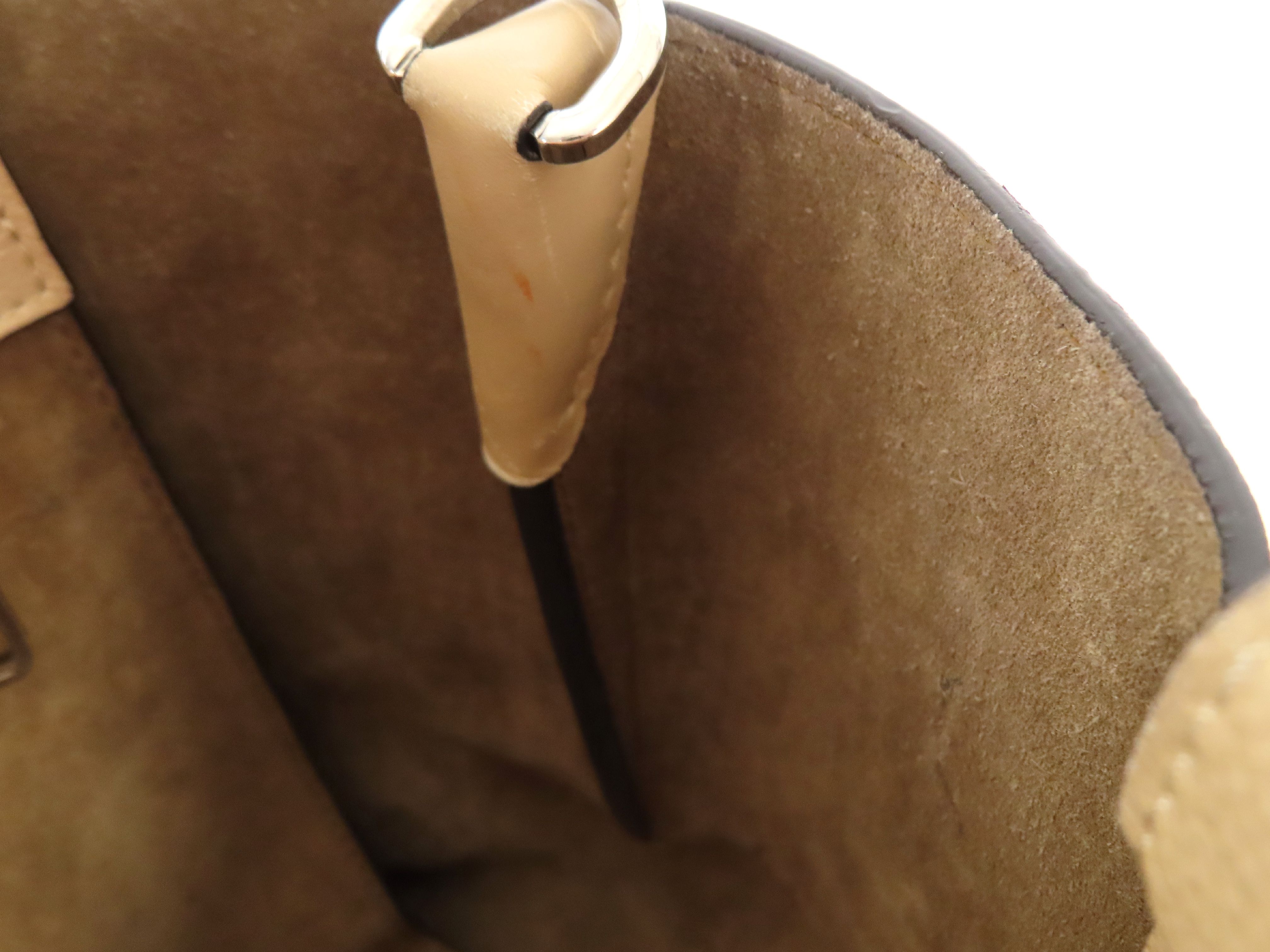 Monogram Velour Tote WPM M94483 Beige Tote Bag — view 8
