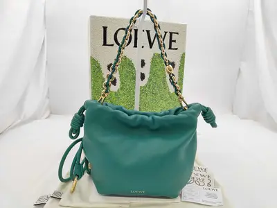 Flamenco Purse Mini Turquoise Shoulder Bag with Chain Strap