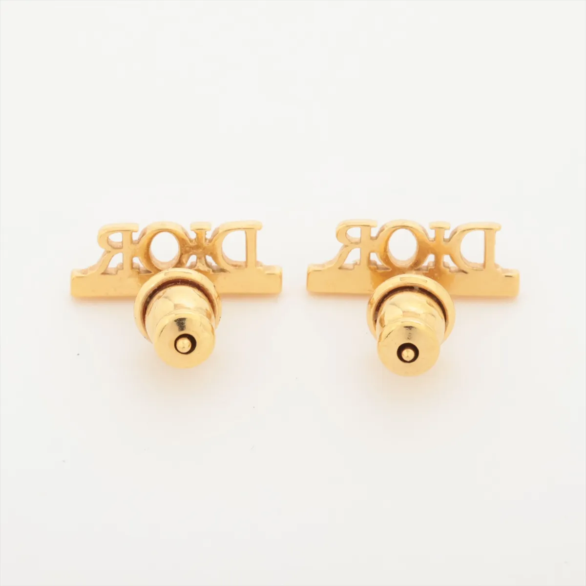 Dio(r)evolution Earrings (for both ears) GP x Rhinestone Gold — view 2