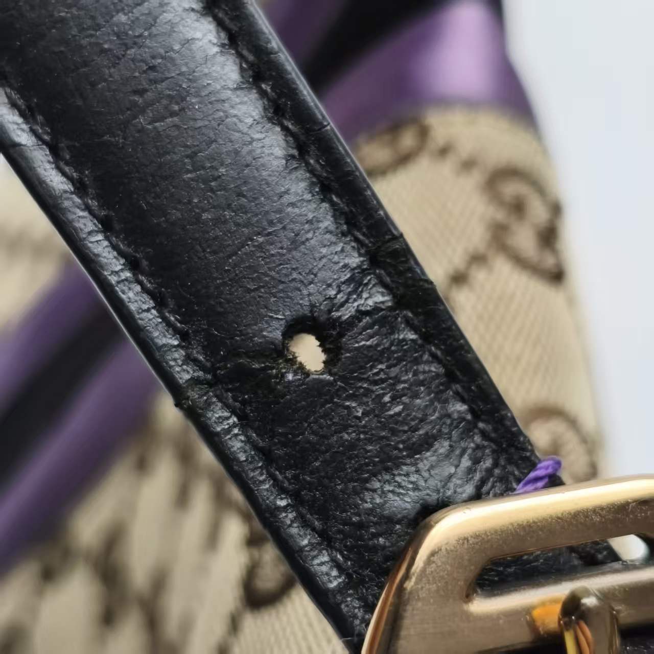 【*Shipped from: China*】GUCCI Horsebit Canvas Shoulder Bag 129500 — view 14