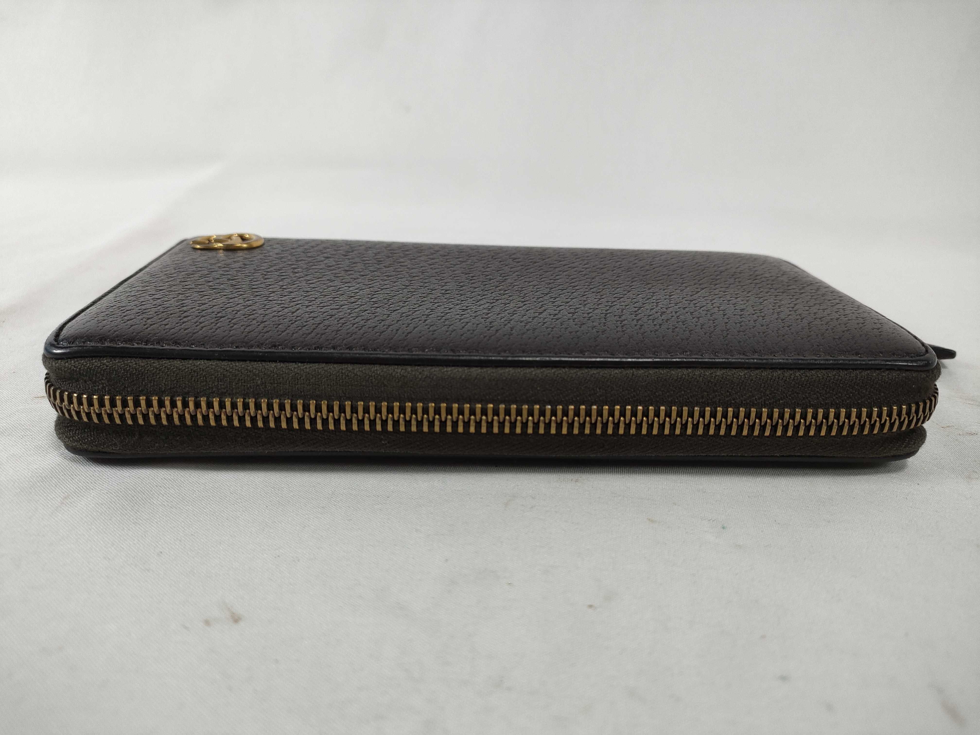 GG Marmont Long Wallet, Dark Brown — view 6