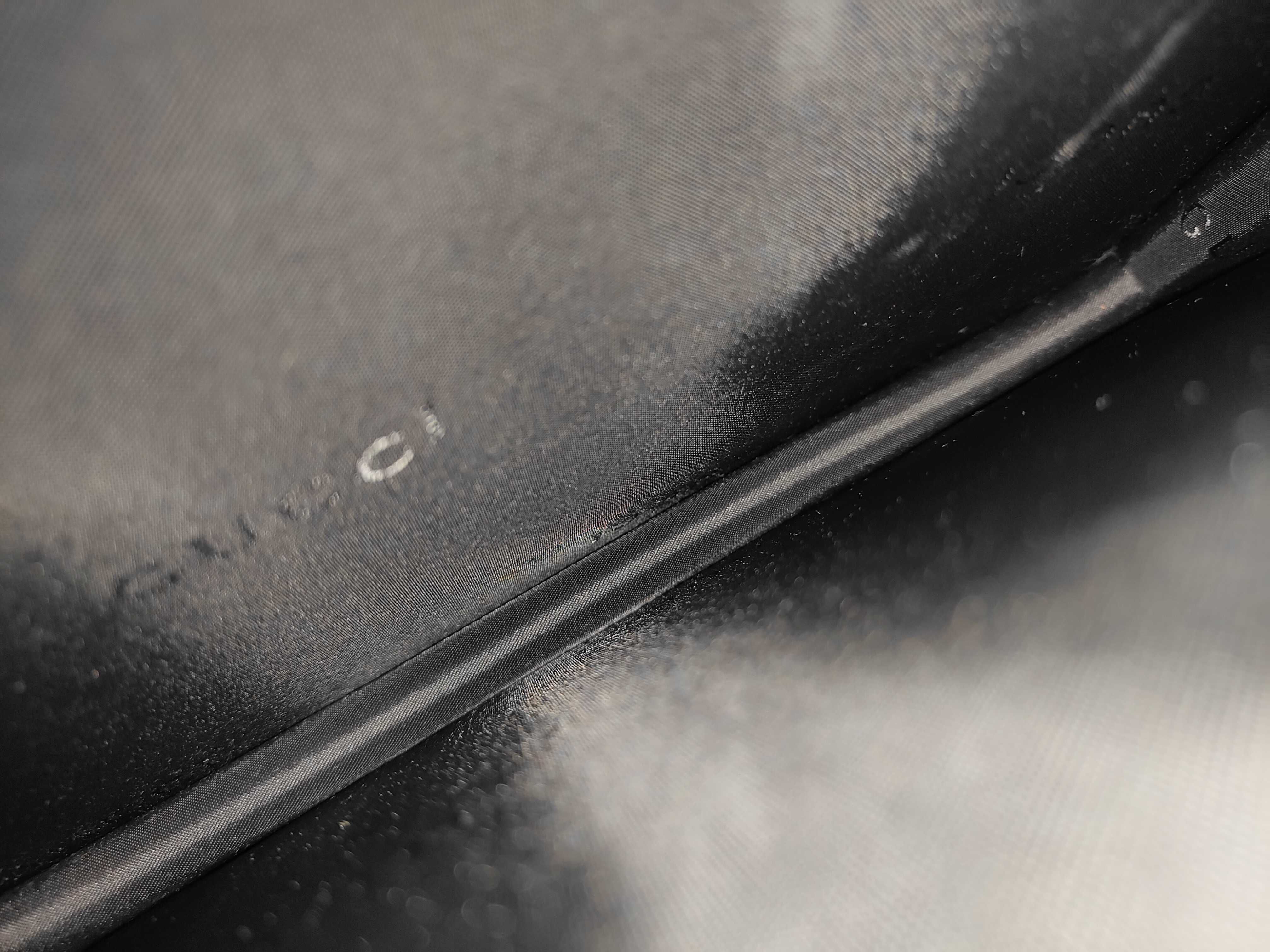 Leather Clutch Bag, Black — view 11