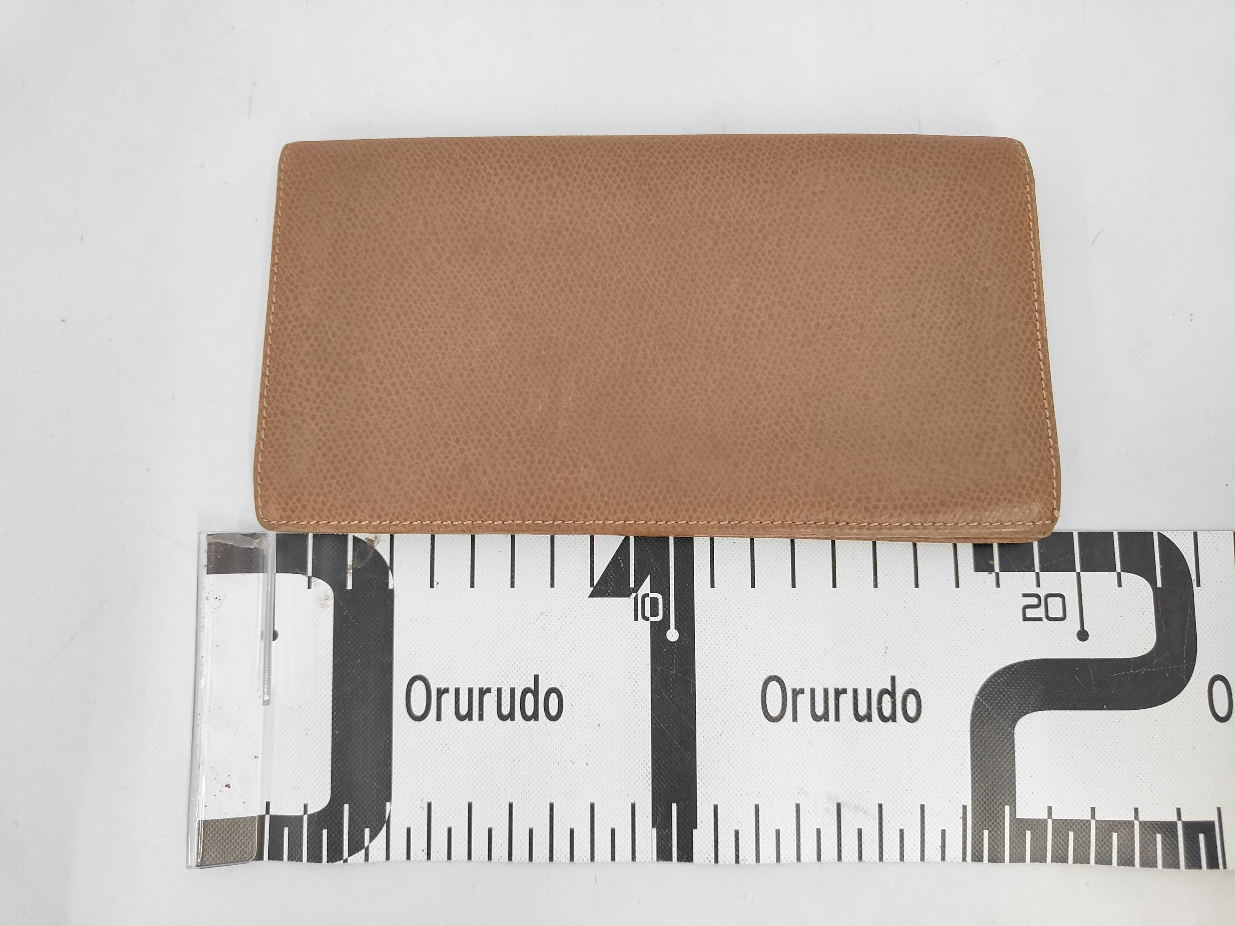 (Loewe) Long Wallet, Flap Closure, Anagram, Leather, Brown — view 2