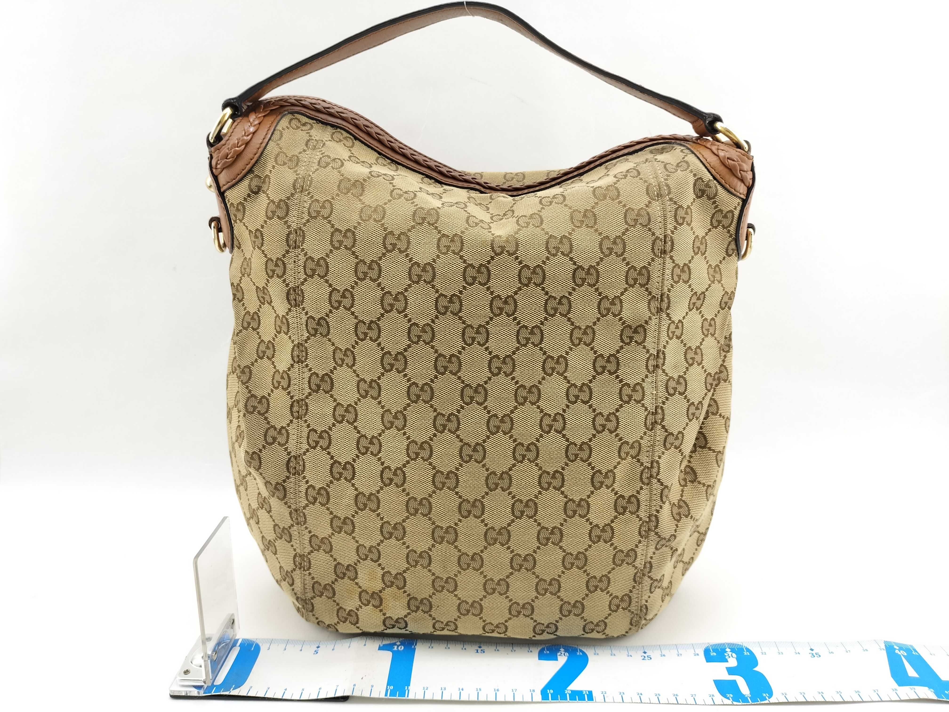 GG Canvas GG Jacquard Interlocking G Logo Shoulder Bag — view 2