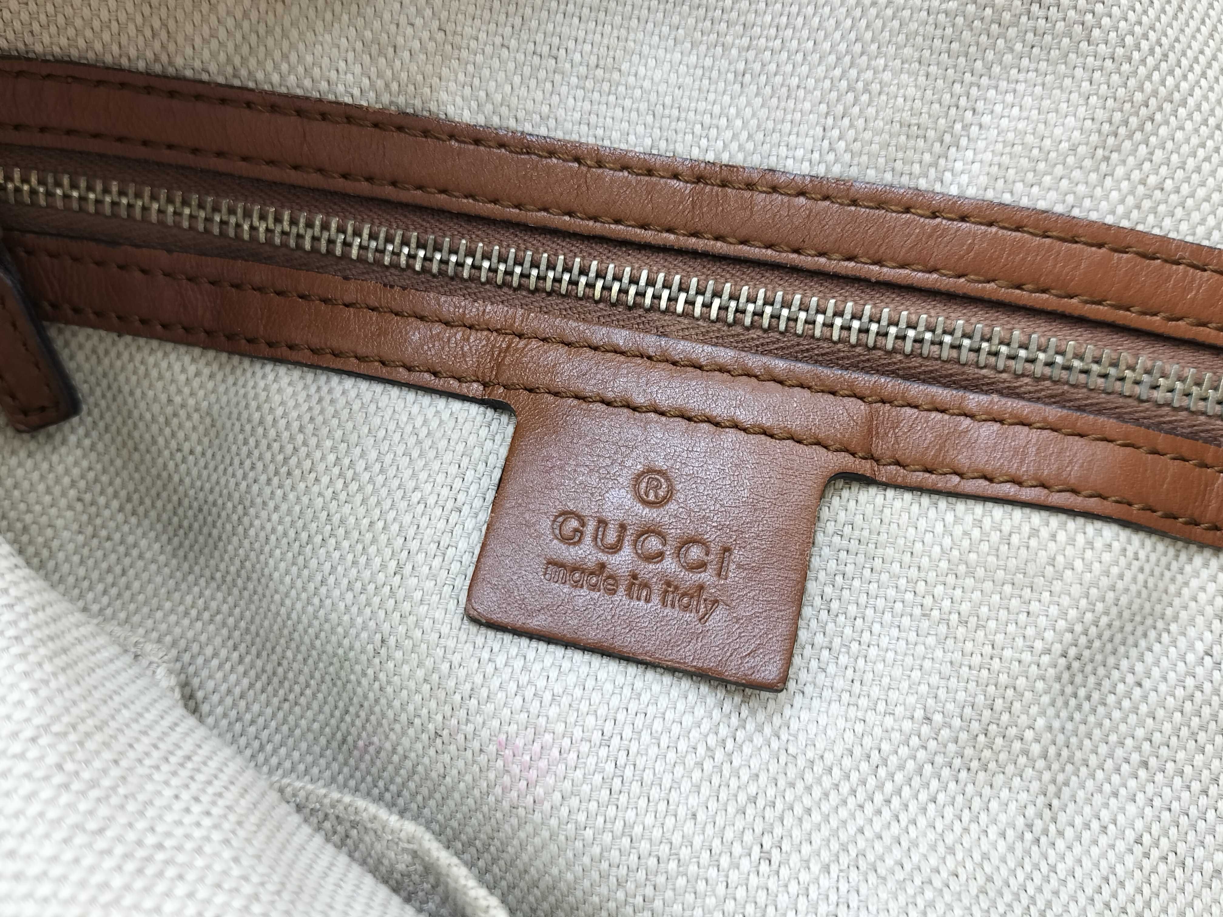 GG Canvas GG Jacquard Interlocking G Logo Shoulder Bag — view 14