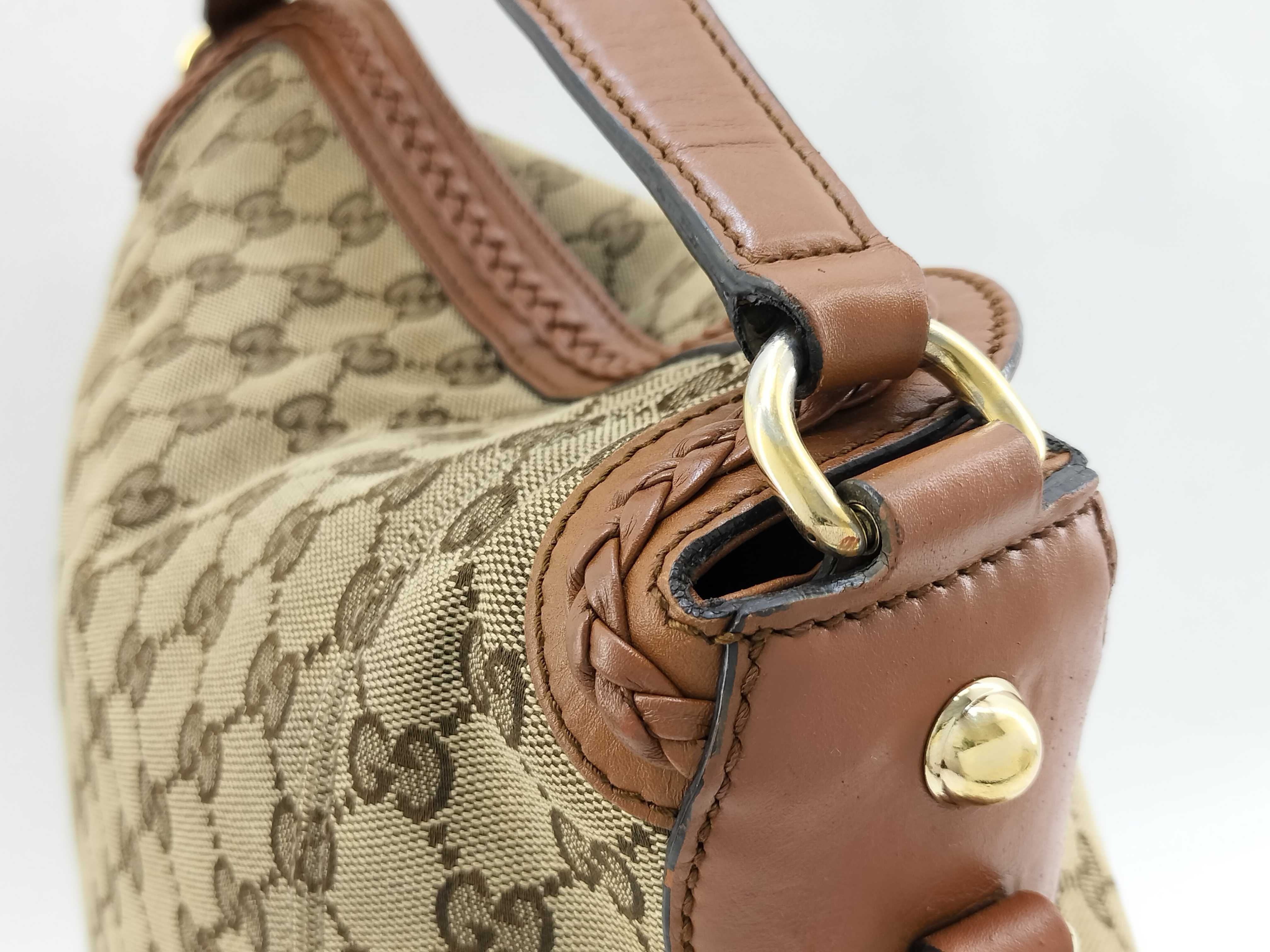 GG Canvas GG Jacquard Interlocking G Logo Shoulder Bag — view 3