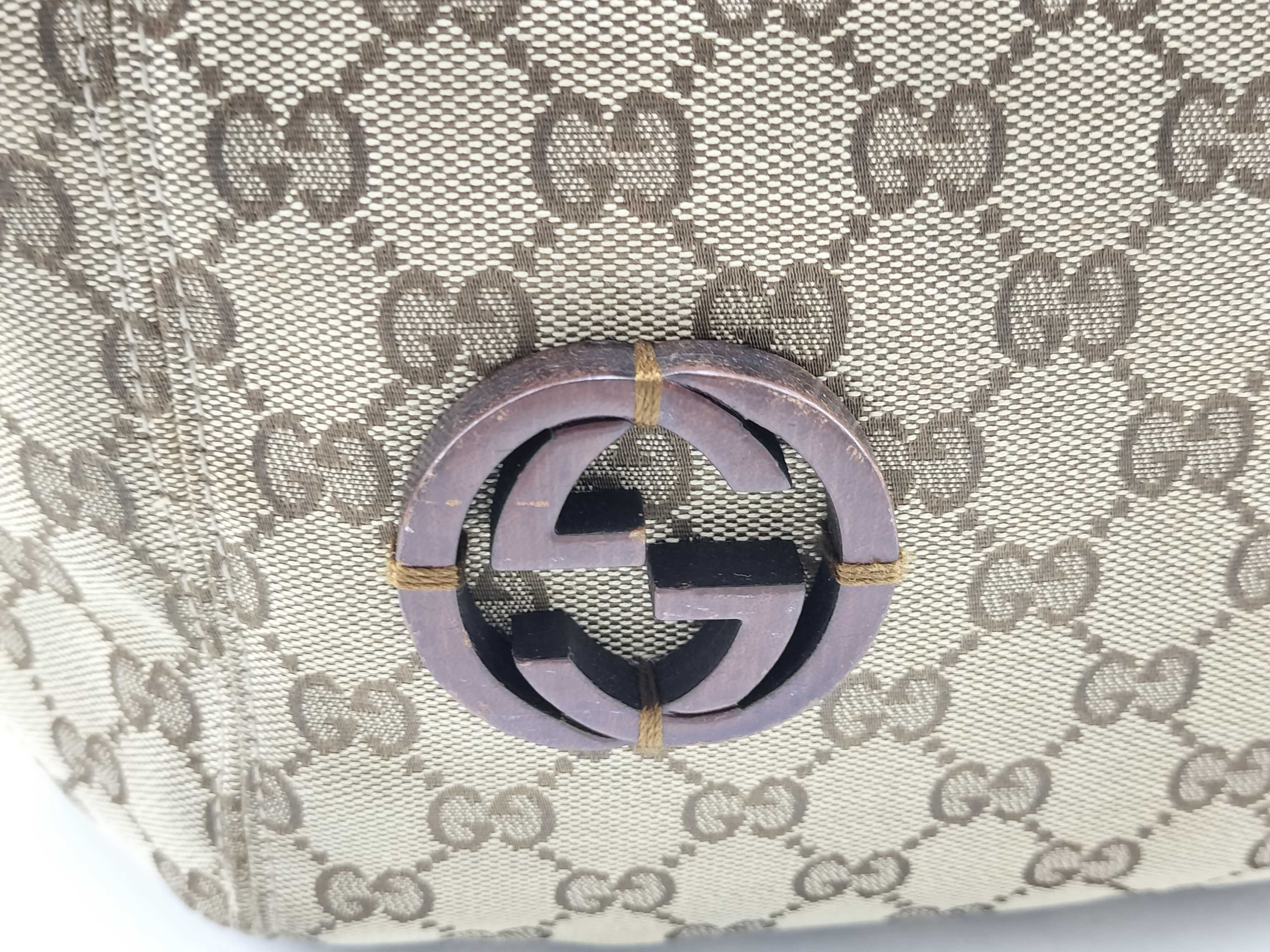 GG Canvas GG Jacquard Interlocking G Logo Shoulder Bag — view 4