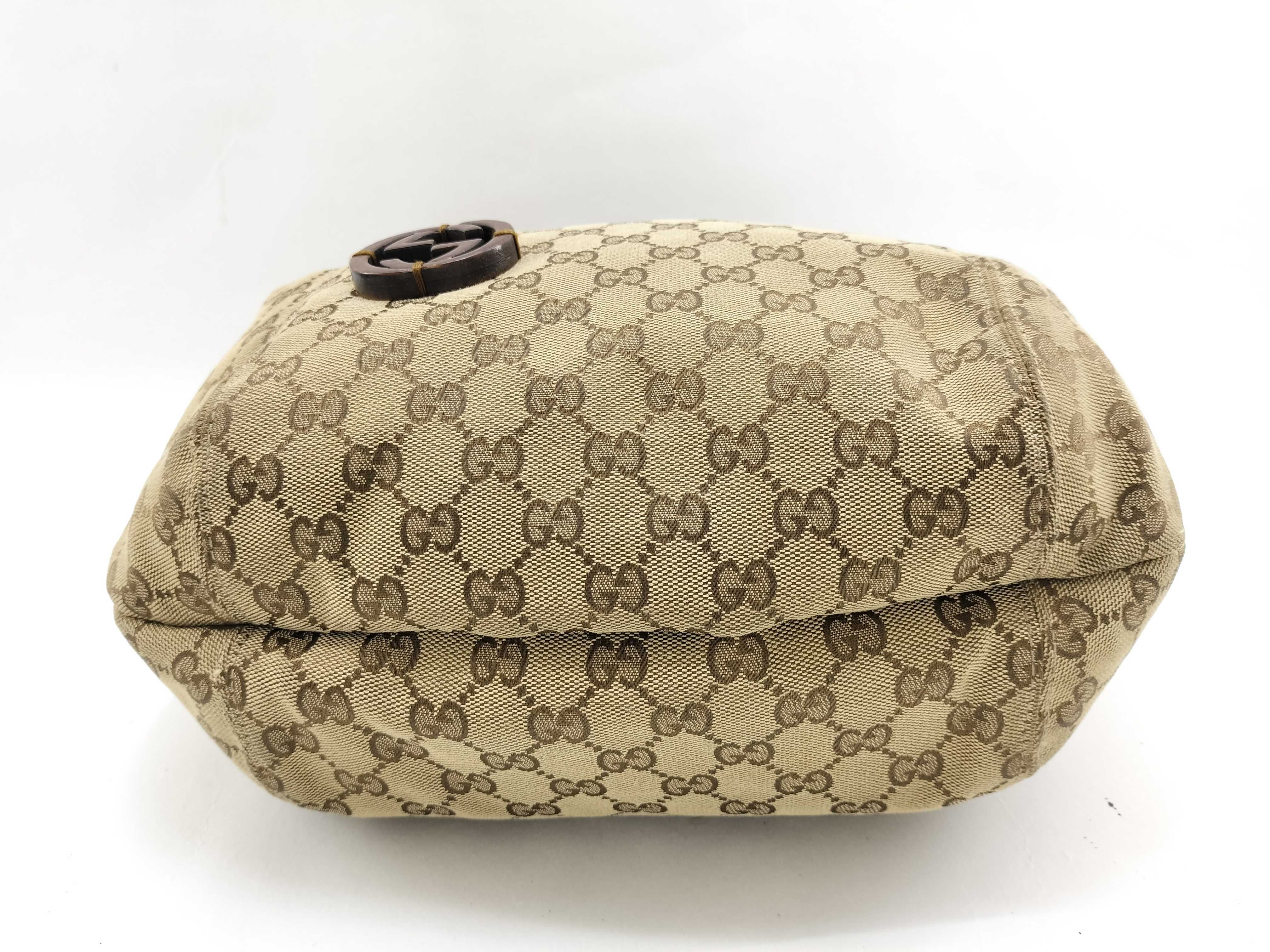 GG Canvas GG Jacquard Interlocking G Logo Shoulder Bag — view 5