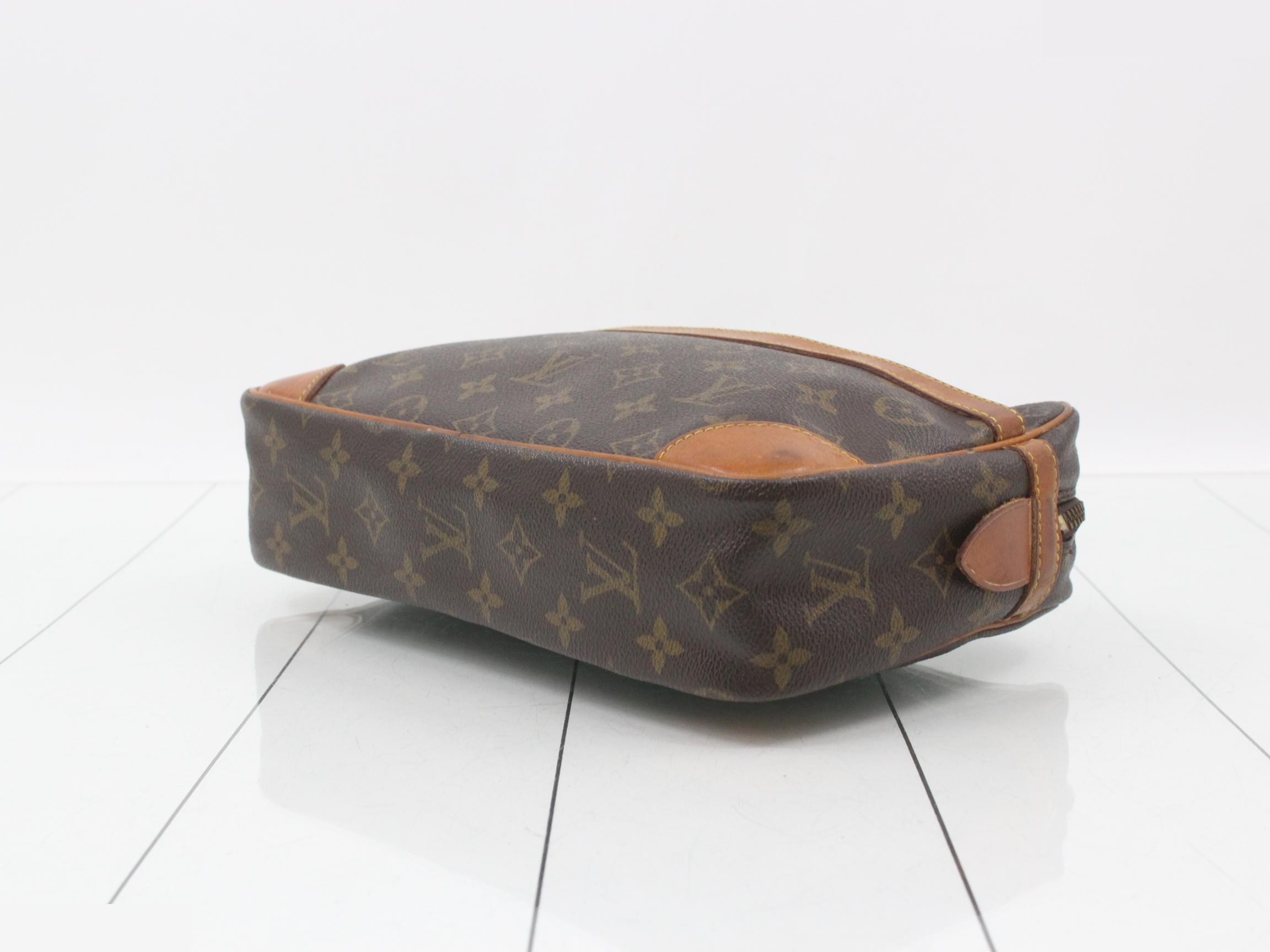 M51845 Compiegne 28 Clutch Bag, Monogram, Brown — view 6