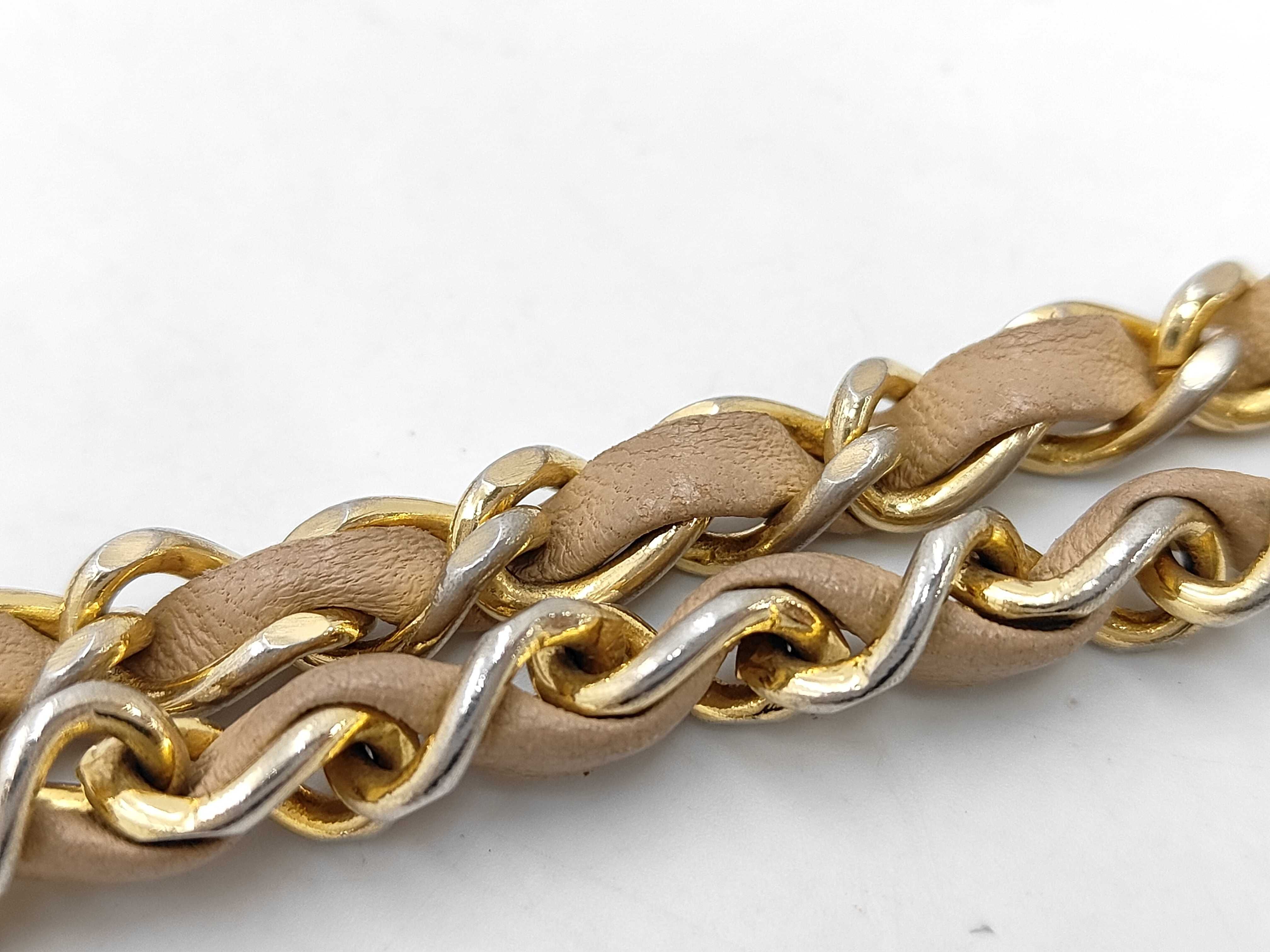 Matelassé Chain Shoulder Bag — view 4