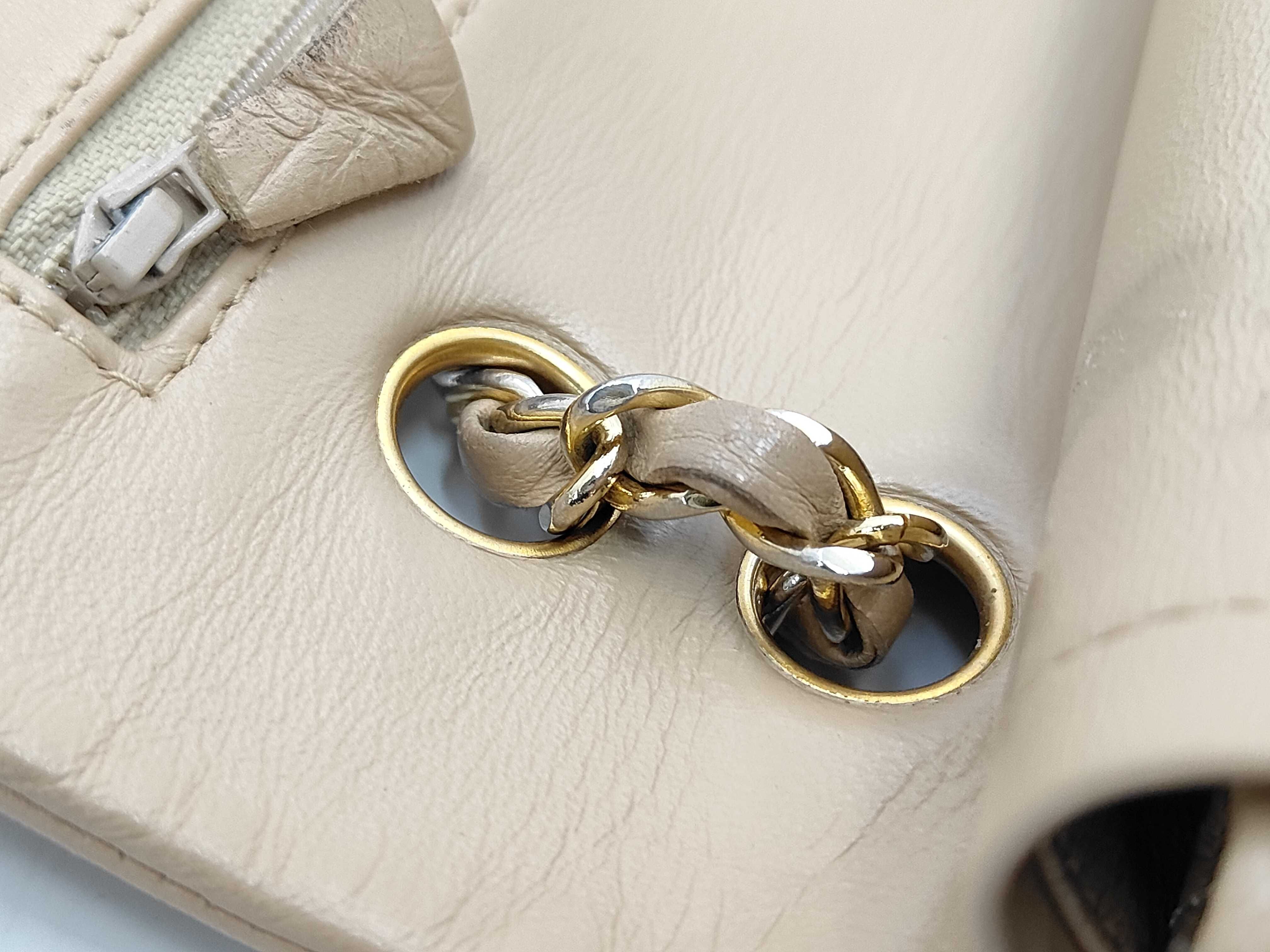 Matelassé Chain Shoulder Bag — view 8