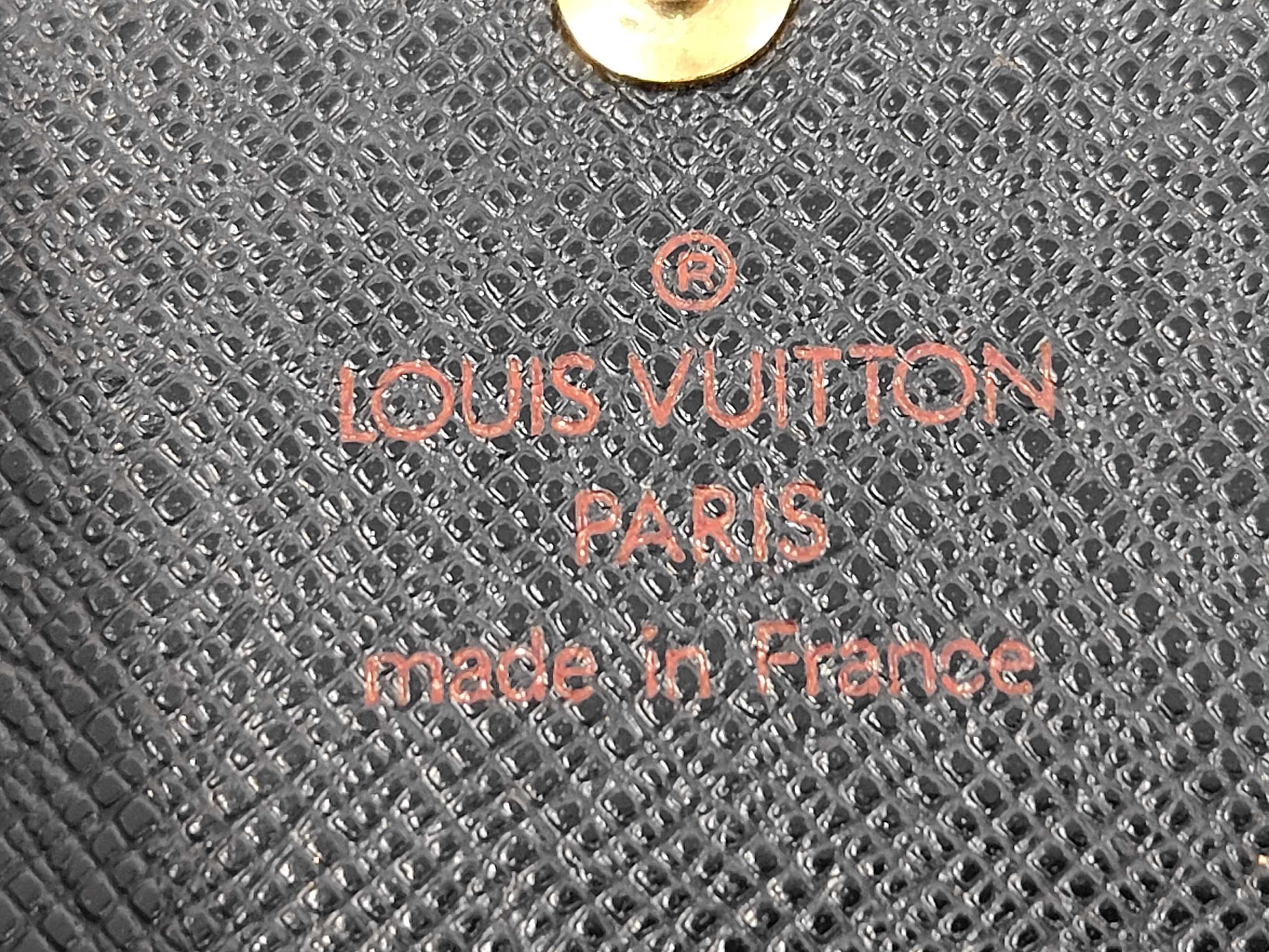 Monogram Vuitton Epi Portefeuille Tresor Etui Papier Tri-fold Wallet M63712 SP0091 with Pass Case — view 8