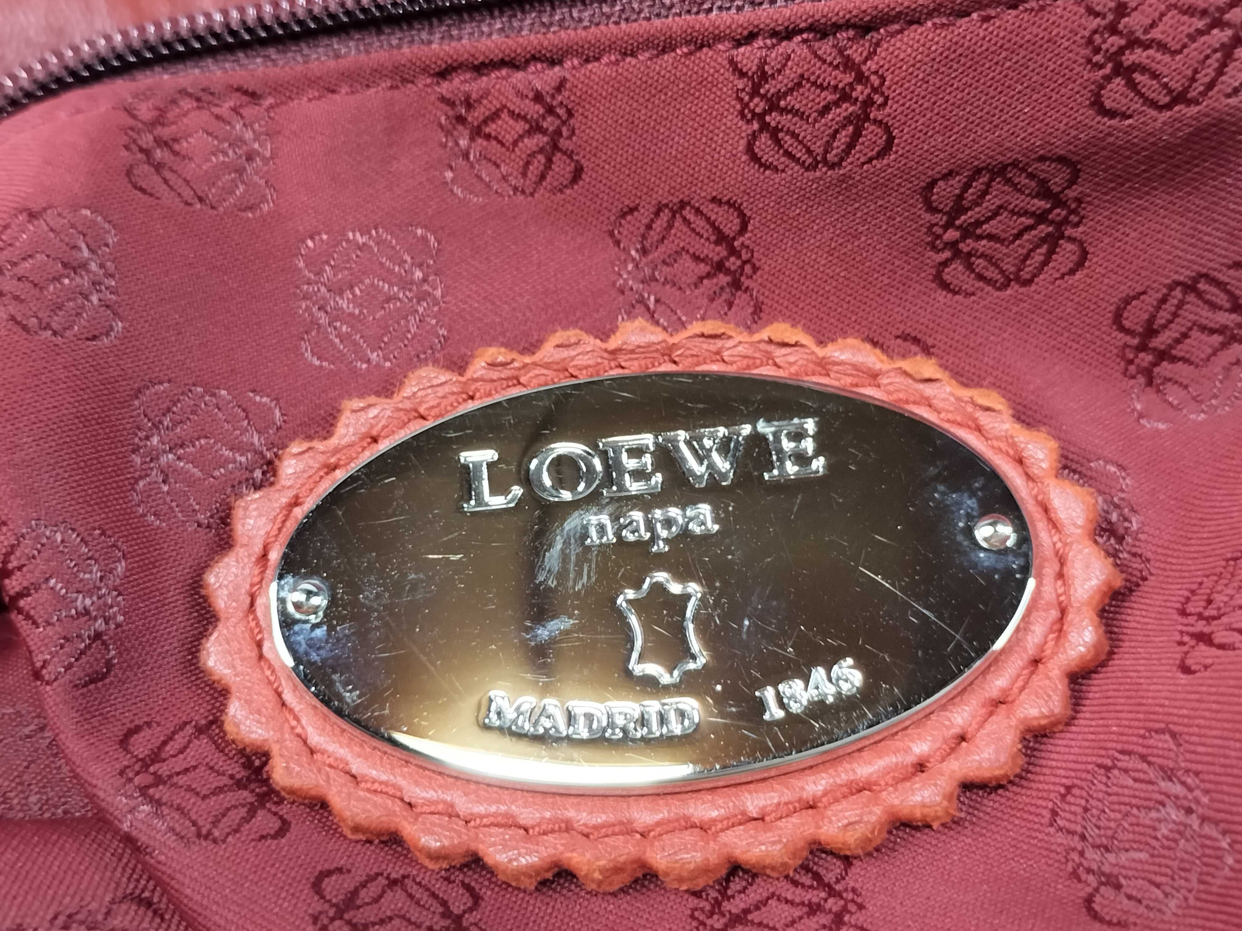 tote bag anagram leather tote bag — view 11