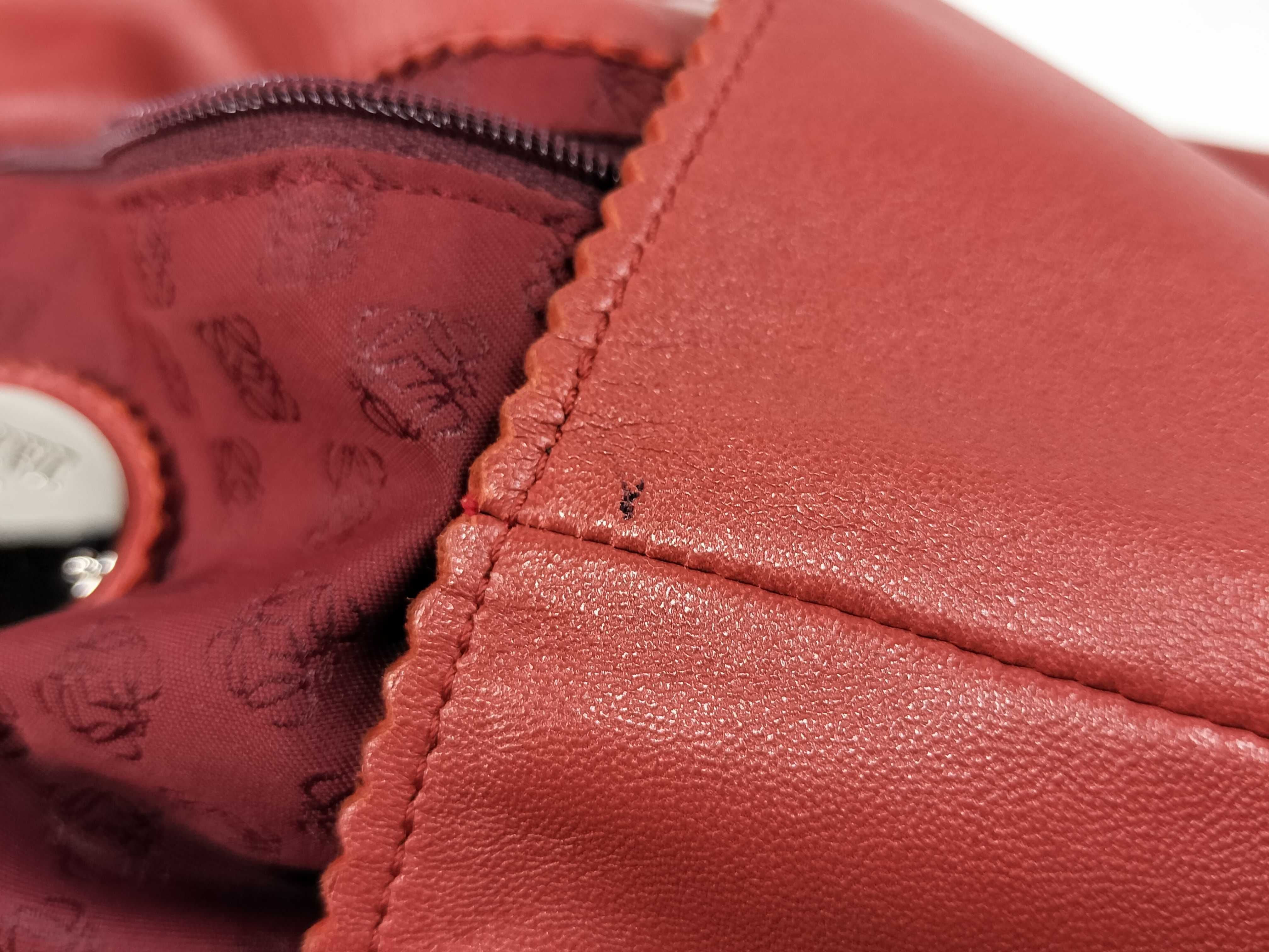 tote bag anagram leather tote bag — view 13