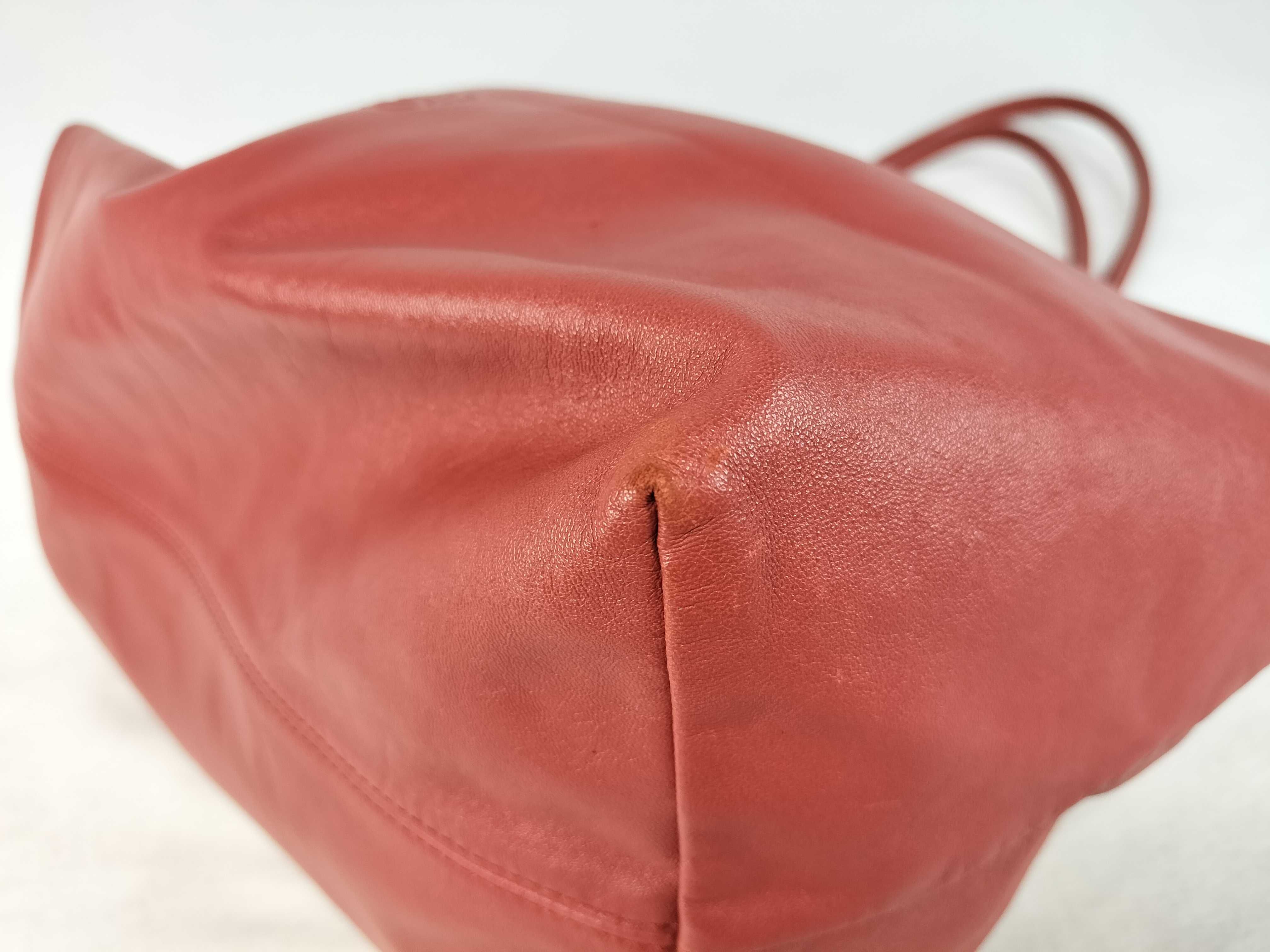 tote bag anagram leather tote bag — view 6