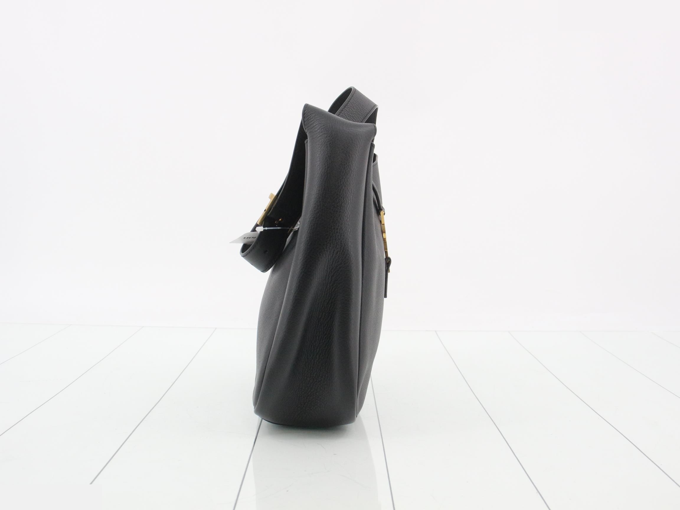 Leather One-Shoulder Bag — view 4