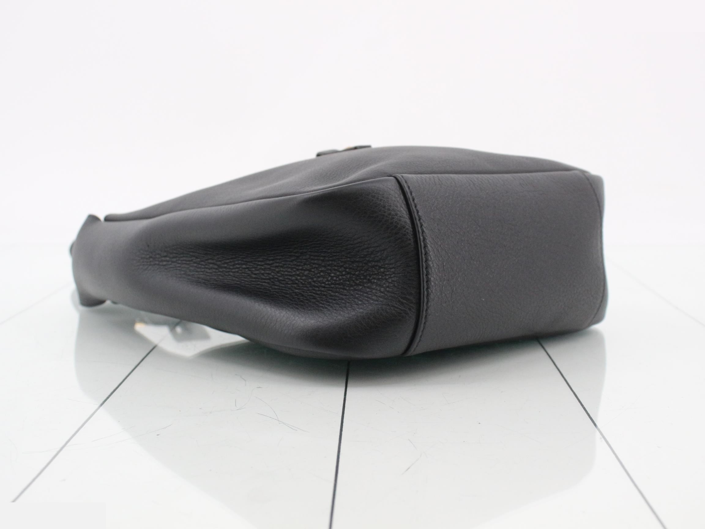 Leather One-Shoulder Bag — view 5