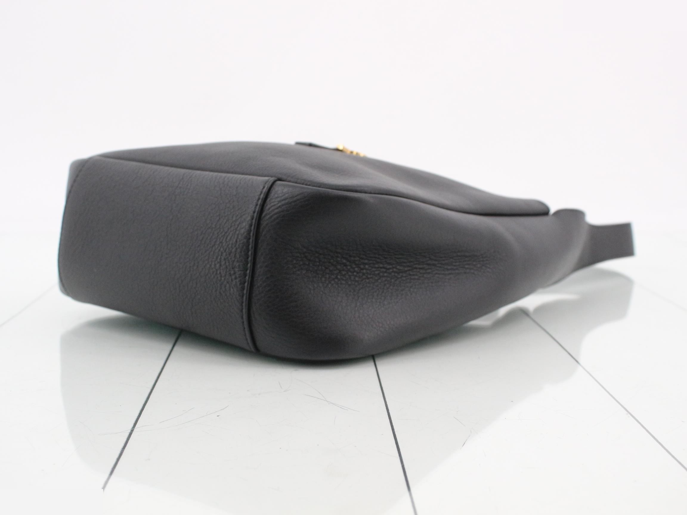 Leather One-Shoulder Bag — view 6