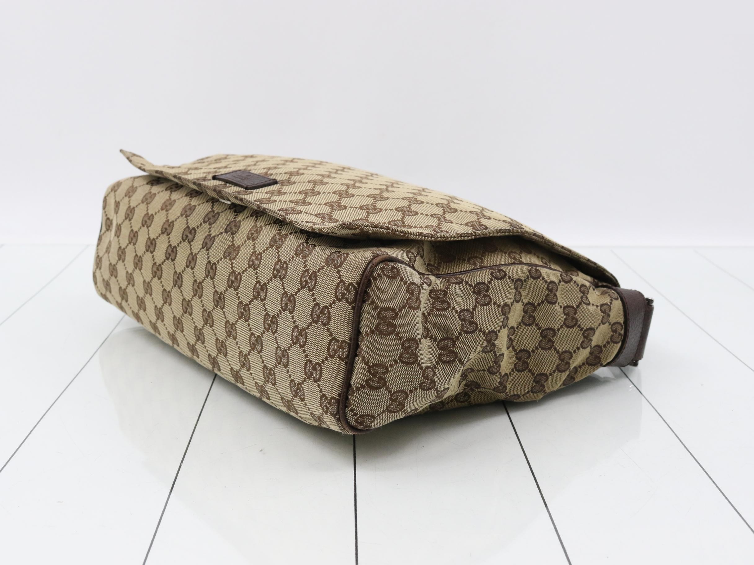 GG Canvas Messenger Shoulder Bag — view 6