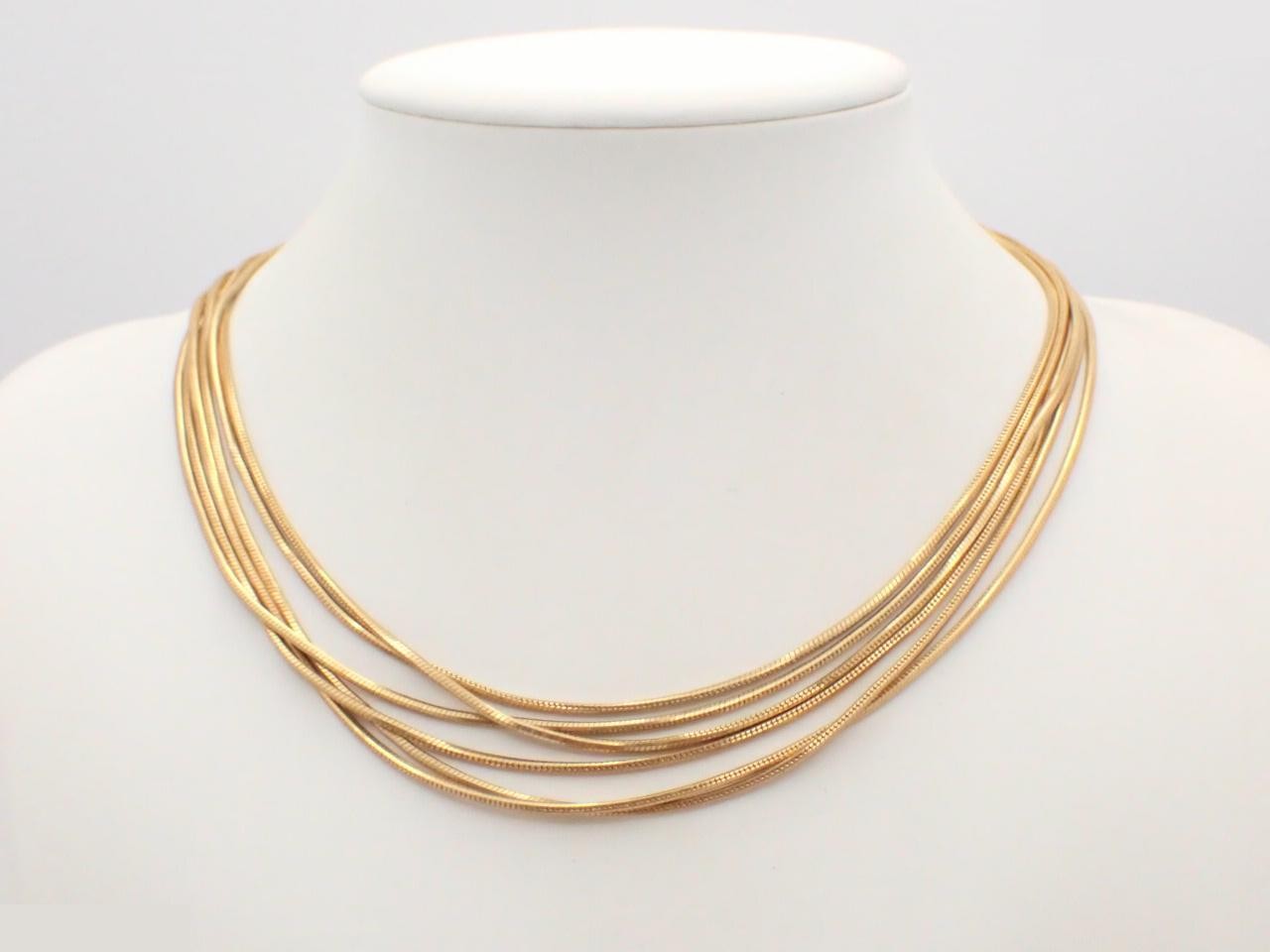 Other line: Precious metals, necklaces, pendants, neck circumference approximately 45cm. — view 3