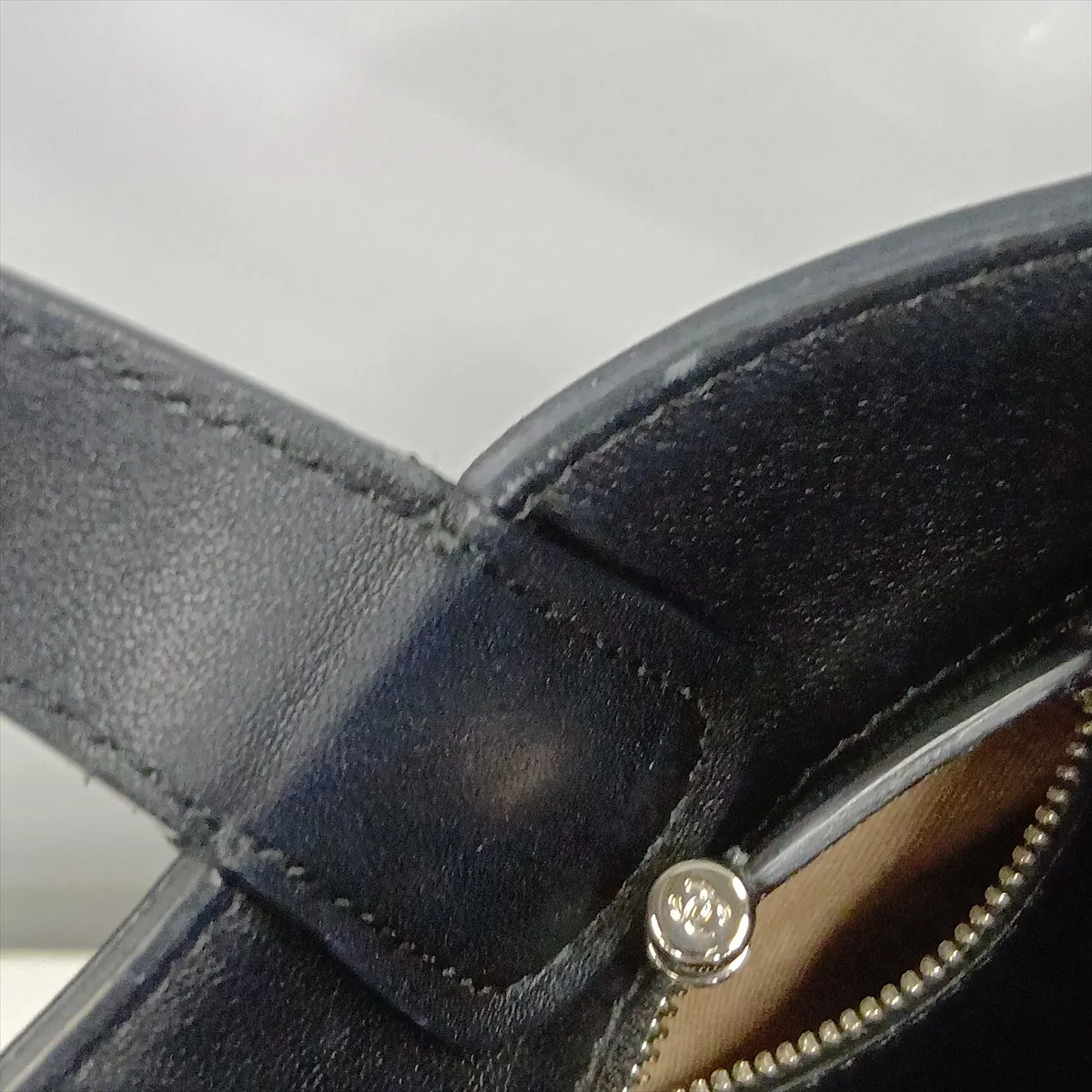 Matelassé Leather 2-Way Handbag, Black with Silver Hardware, Item Number 26981957 (Serial Number 26) — view 14