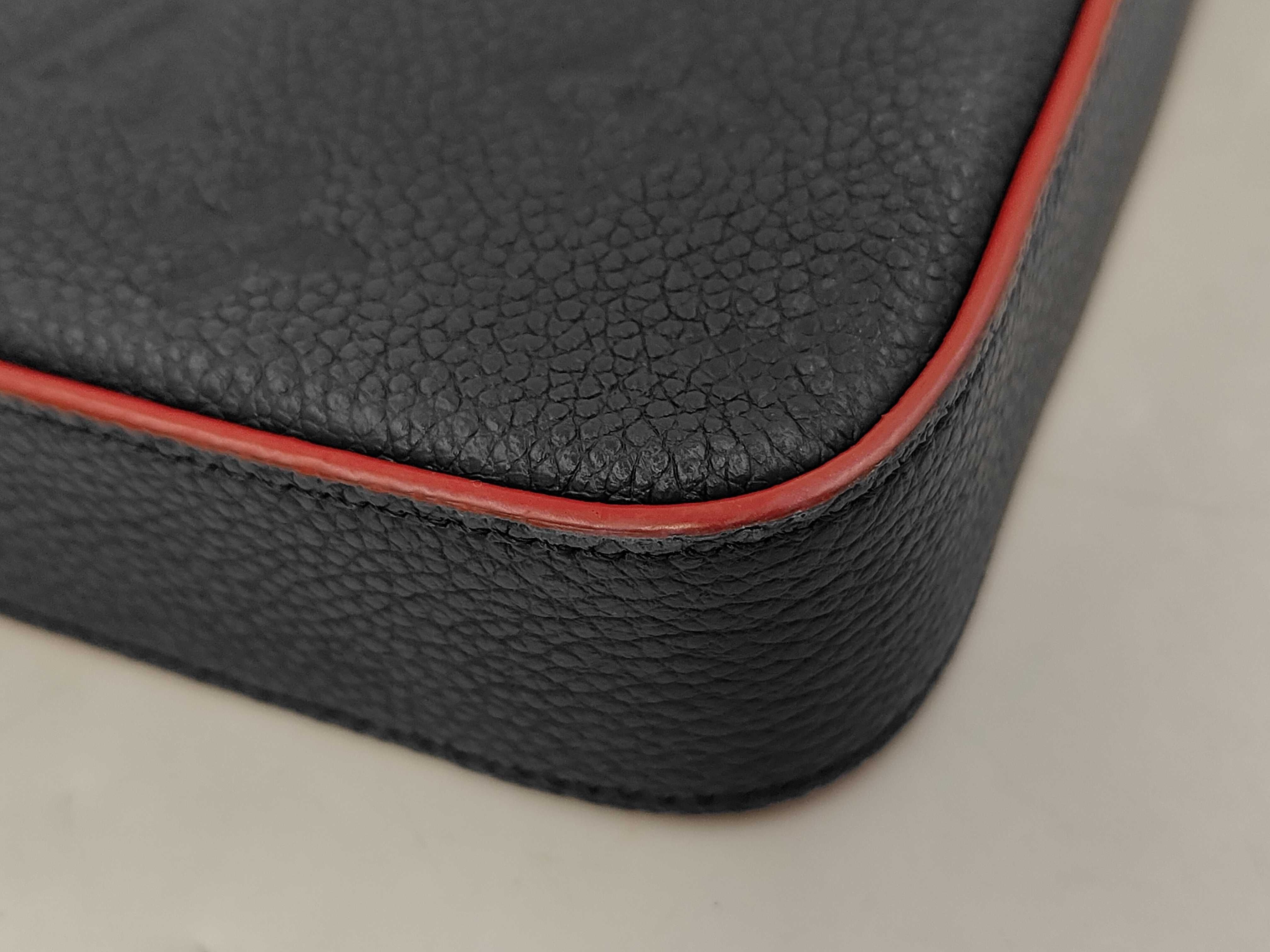Pochette Felicie Monogram Empreinte Marine Rouge Chain Wallet Gold Hardware Wallet — view 7