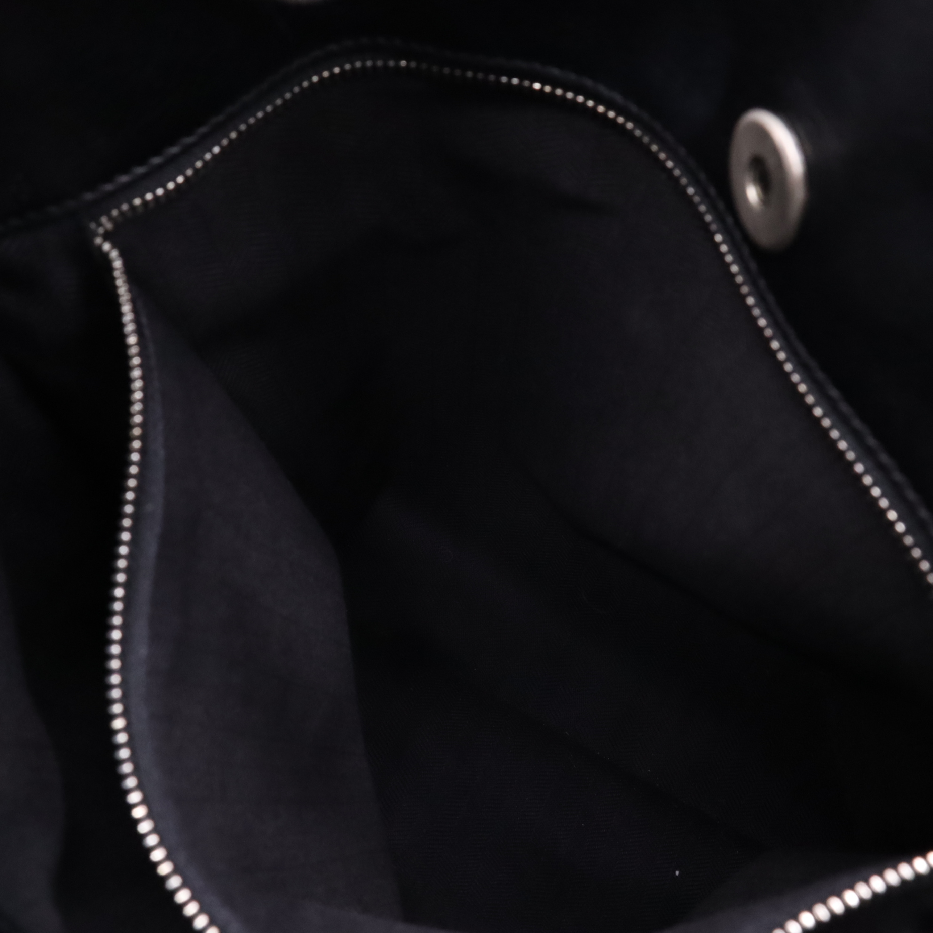 Leather Handbag Anagram Black Handbag — view 12