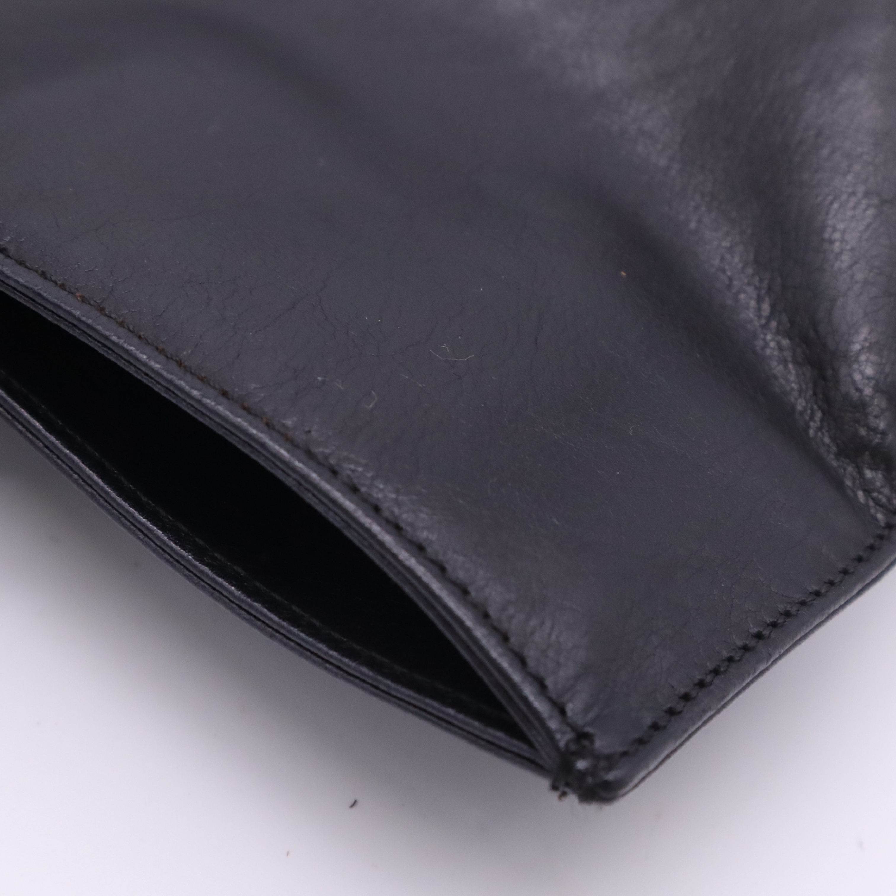 Leather Handbag Anagram Black Handbag — view 9