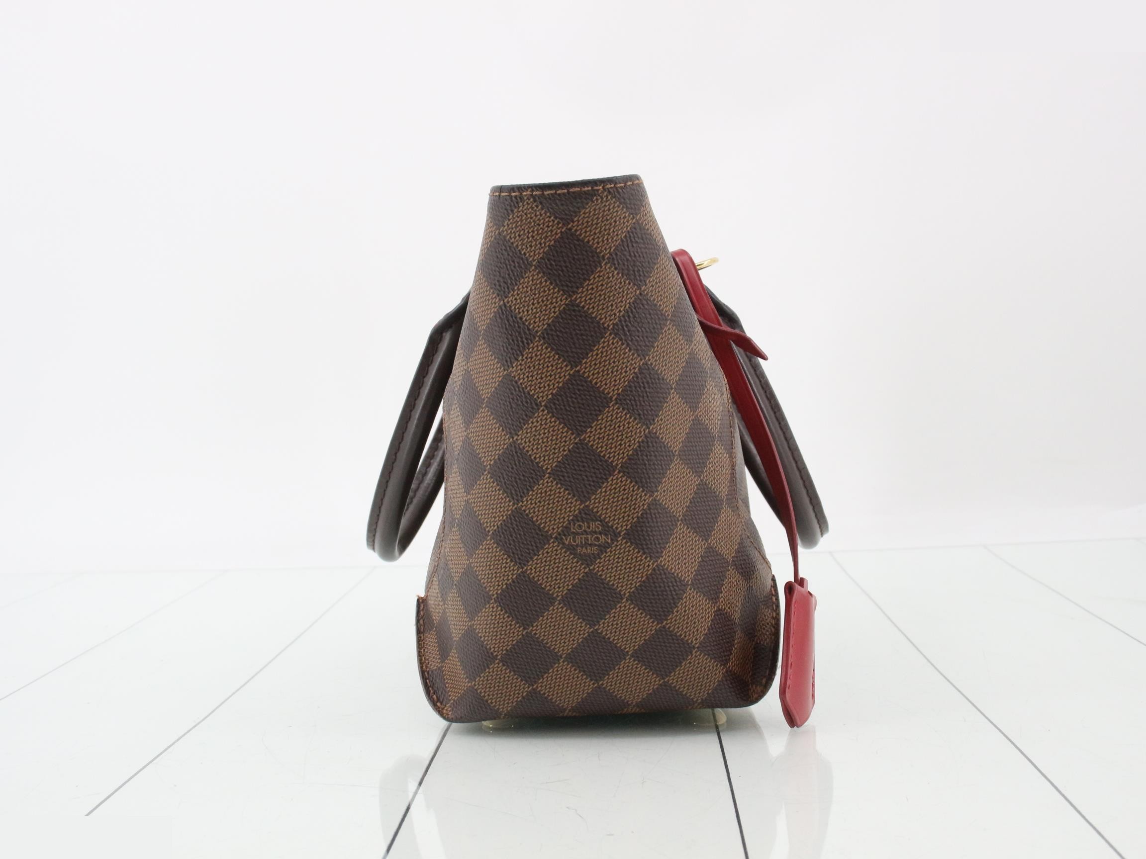 Damier Caissa Tote PM Cerise 2-Way Tote Bag — view 4