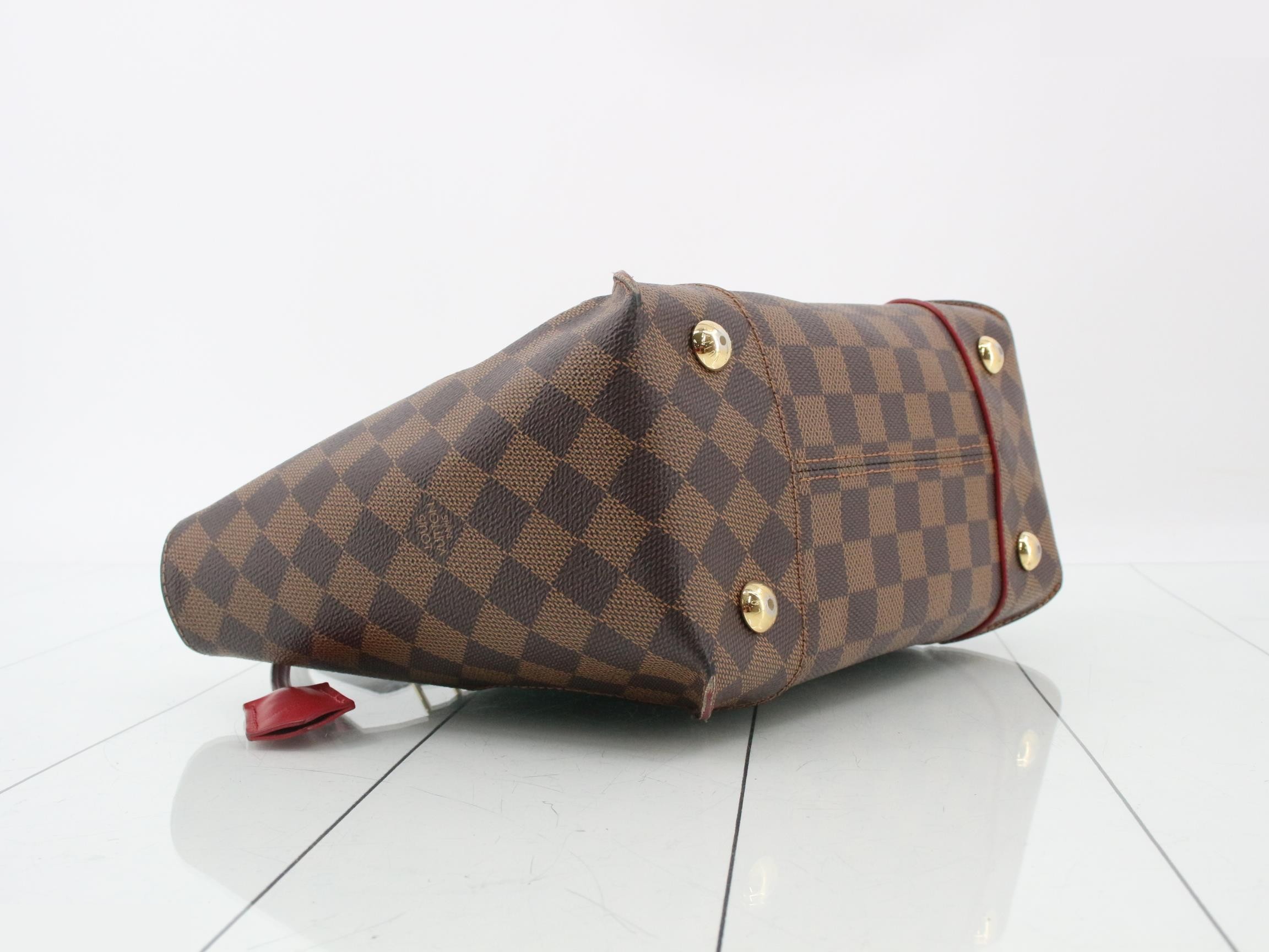 Damier Caissa Tote PM Cerise 2-Way Tote Bag — view 5
