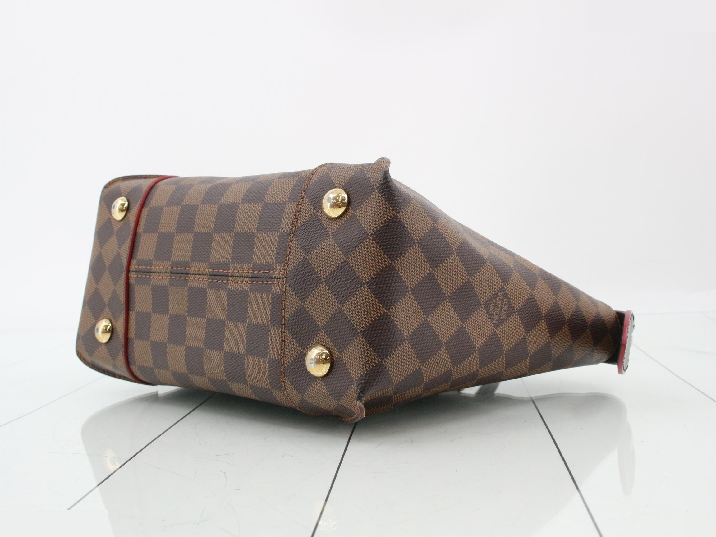 Damier Caissa Tote PM Cerise 2-Way Tote Bag — view 6