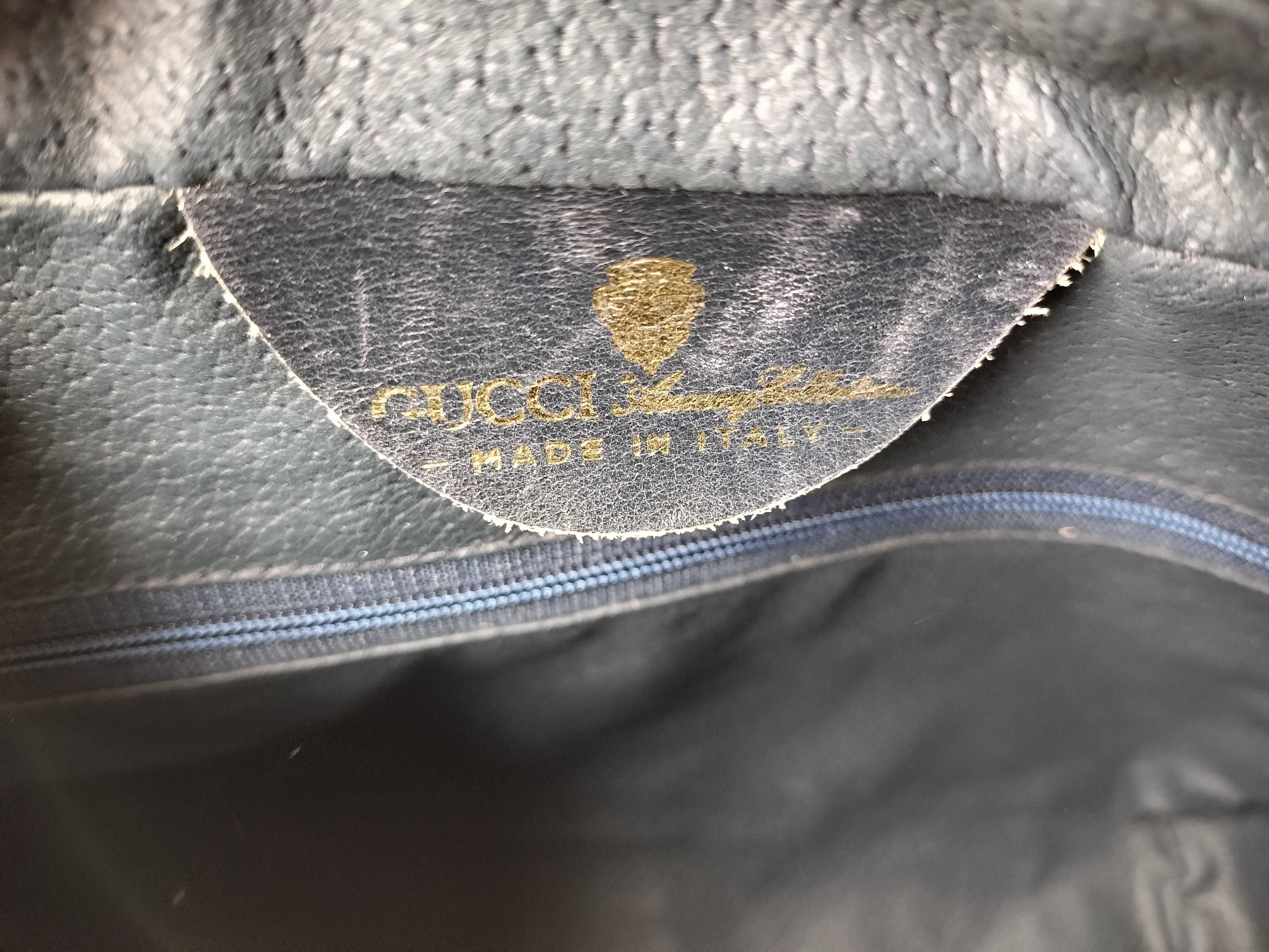 Old GG Canvas Sherry Line Shoulder Bag — view 12