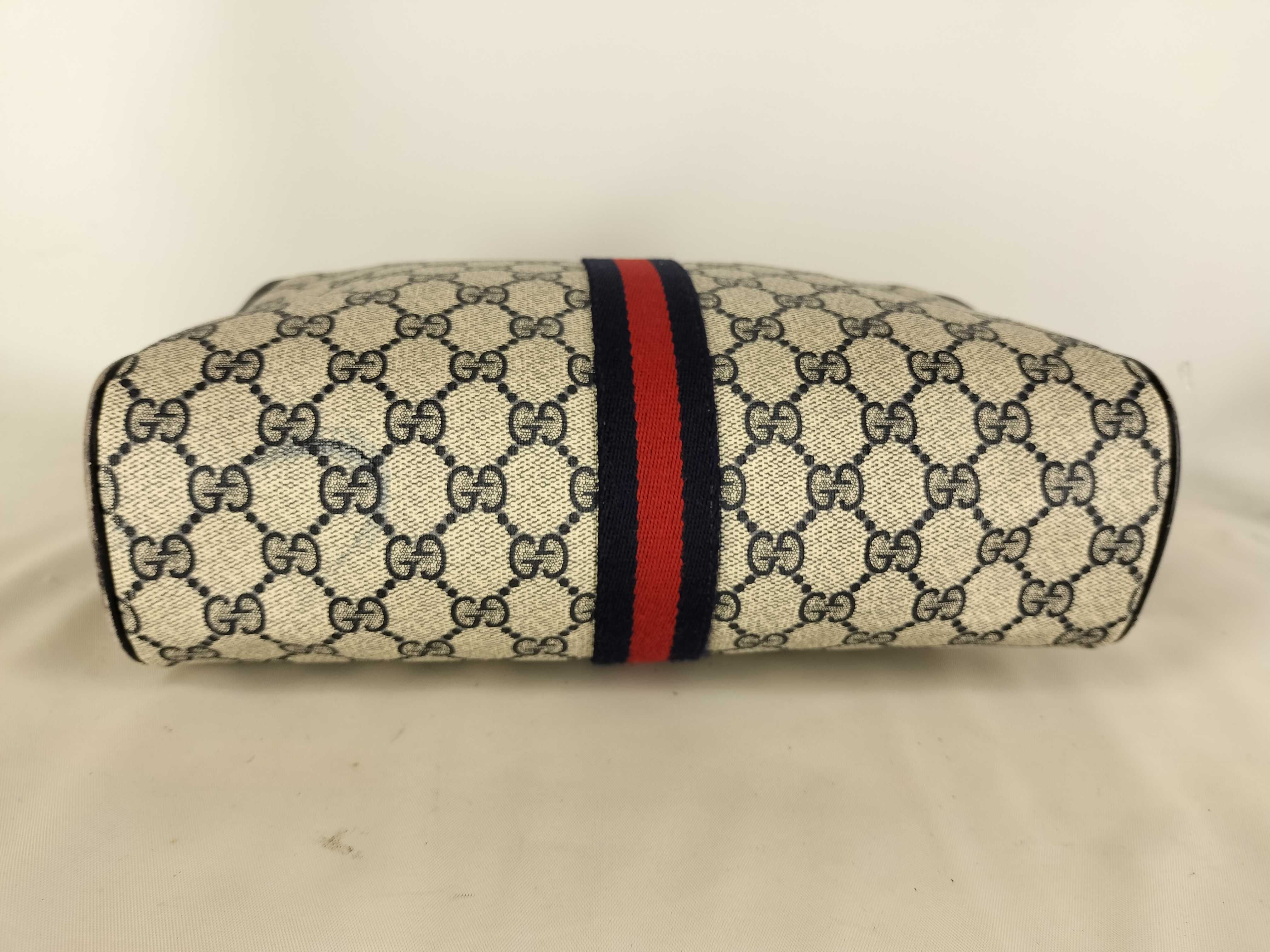 Old GG Canvas Sherry Line Shoulder Bag — view 4