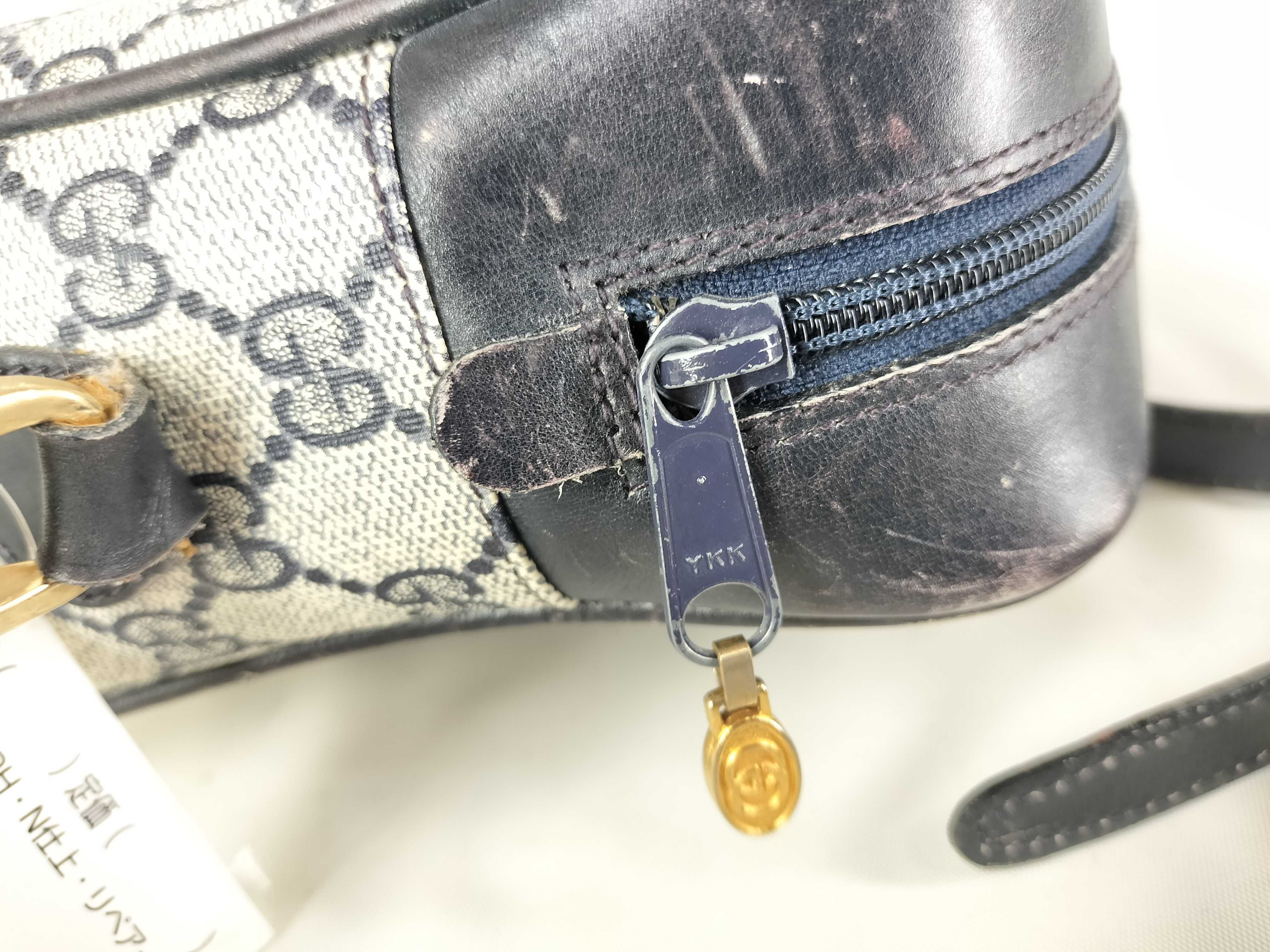 Old GG Canvas Sherry Line Shoulder Bag — view 10