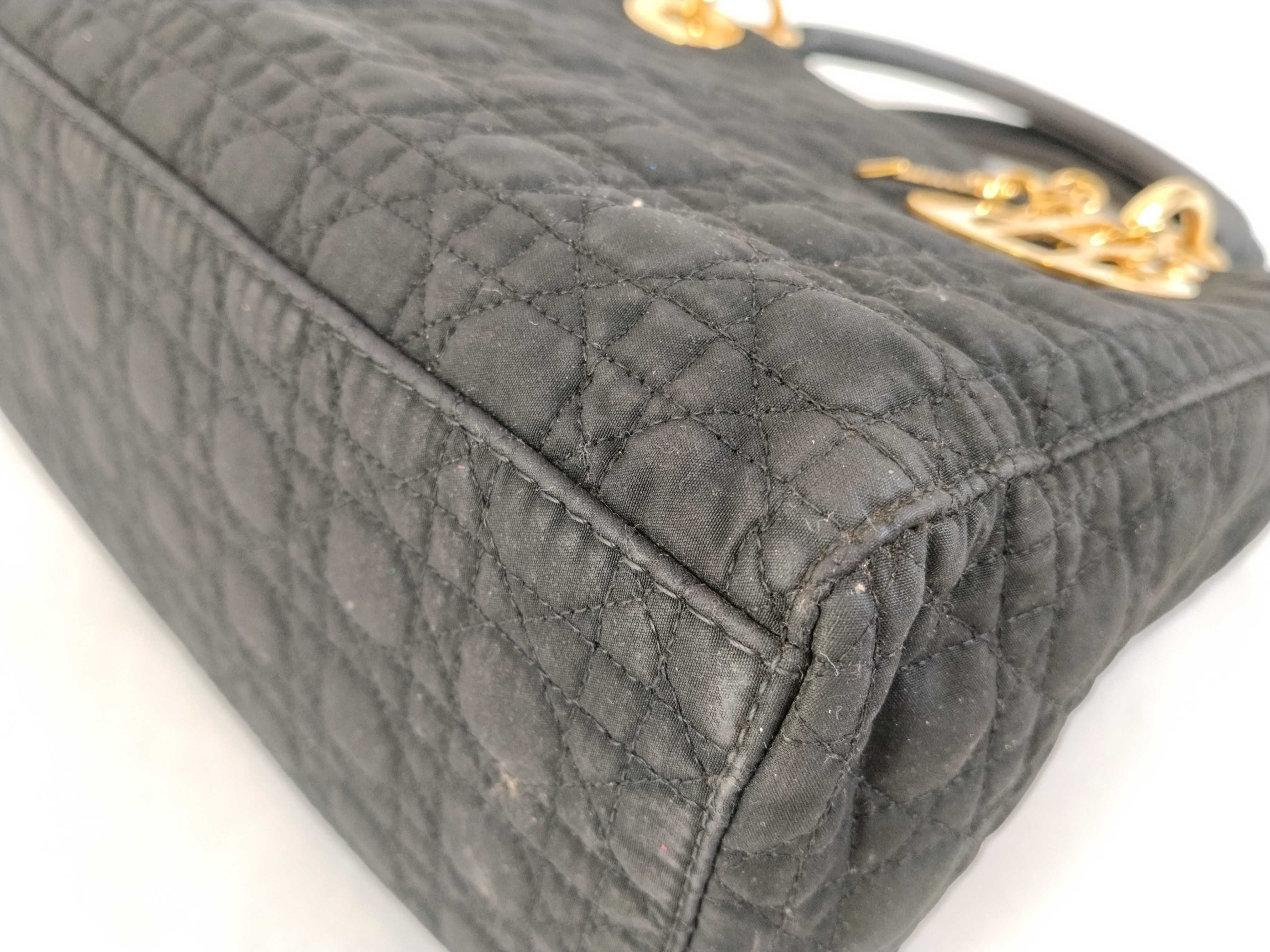 Lady Dior Christian handbag Lady black handbag — view 7