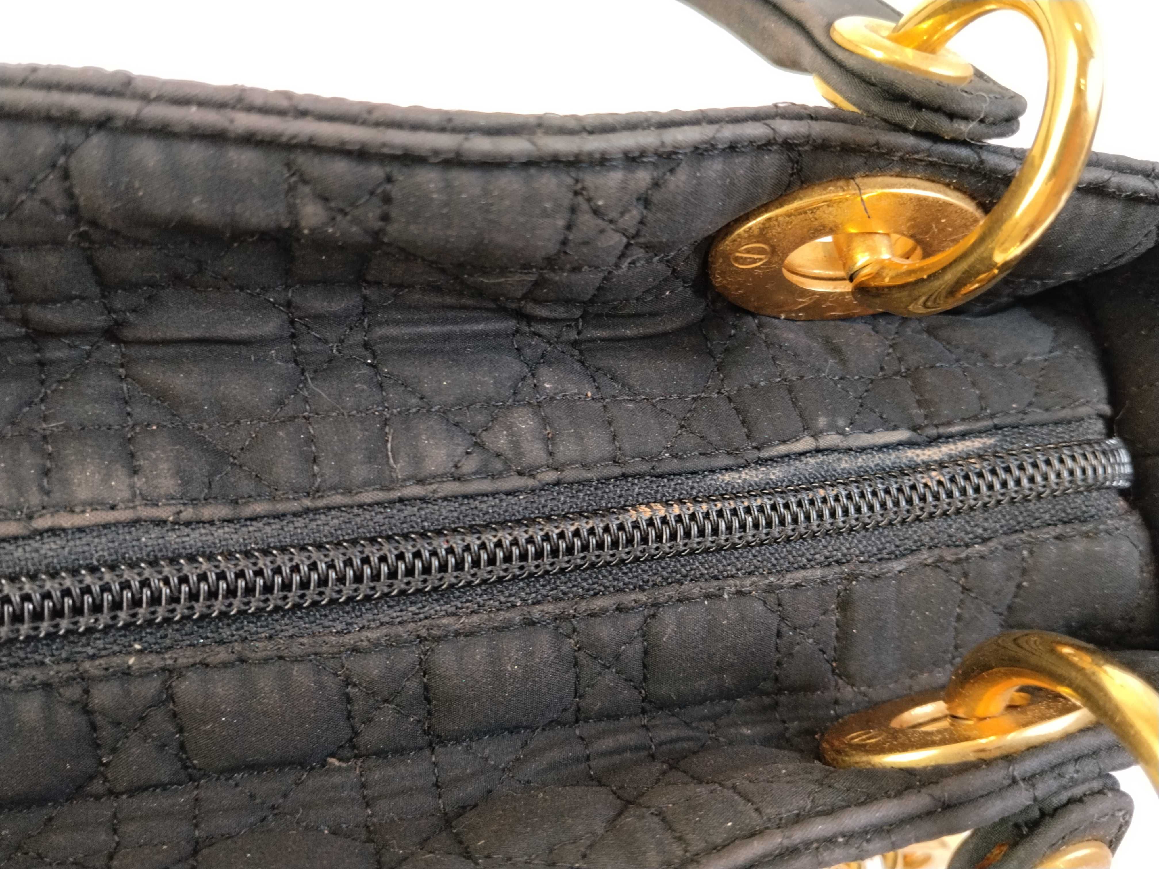 Lady Dior Christian handbag Lady black handbag — view 10
